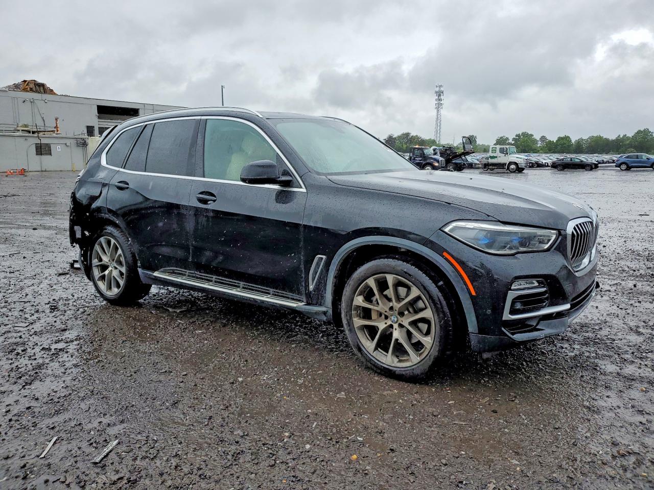 2019 Bmw X5 Xdrive40i Black vin: 5UXCR6C52KLK87709