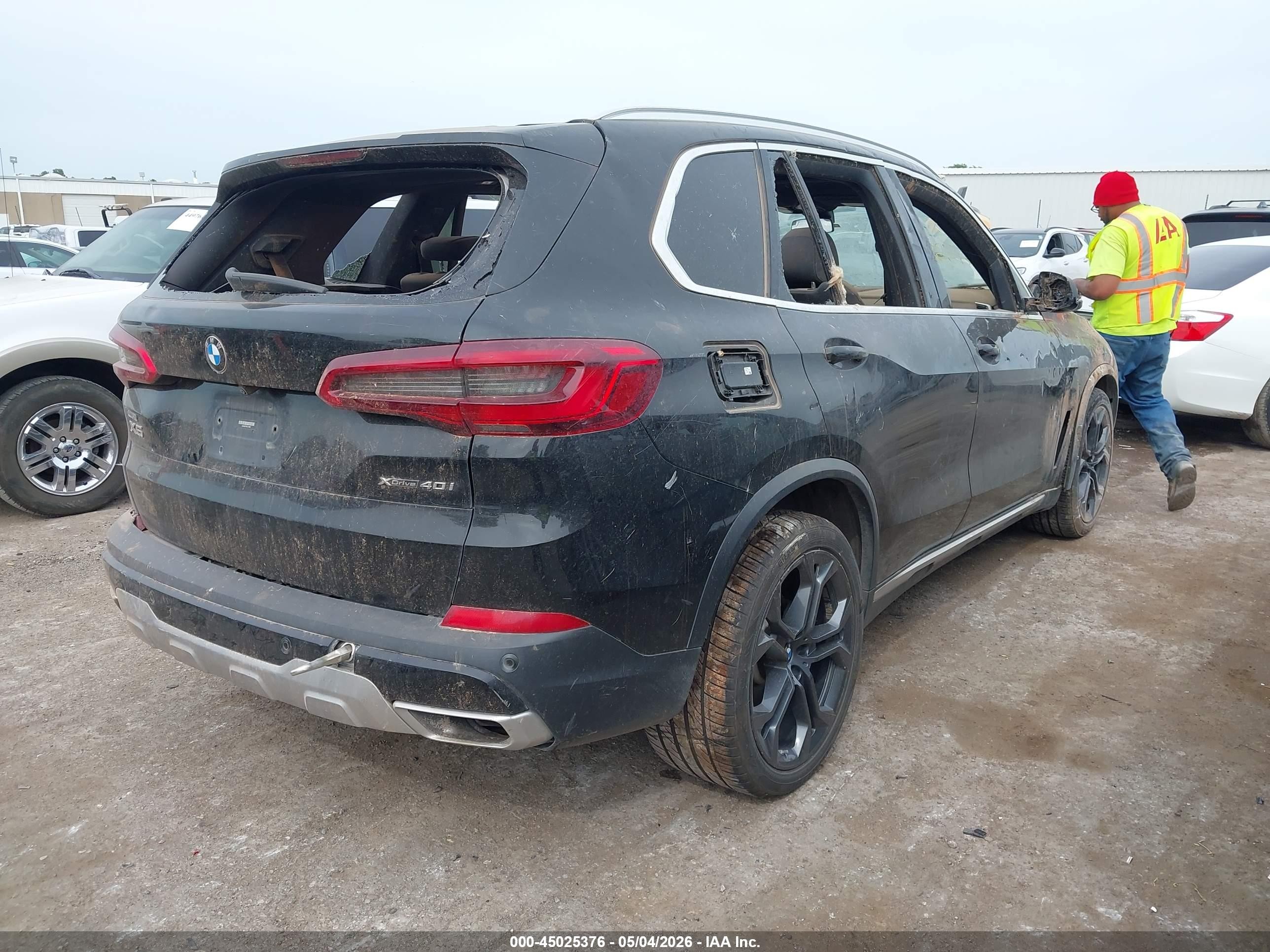 2019 Bmw X5 Xdrive40i Black vin: 5UXCR6C52KLL26993