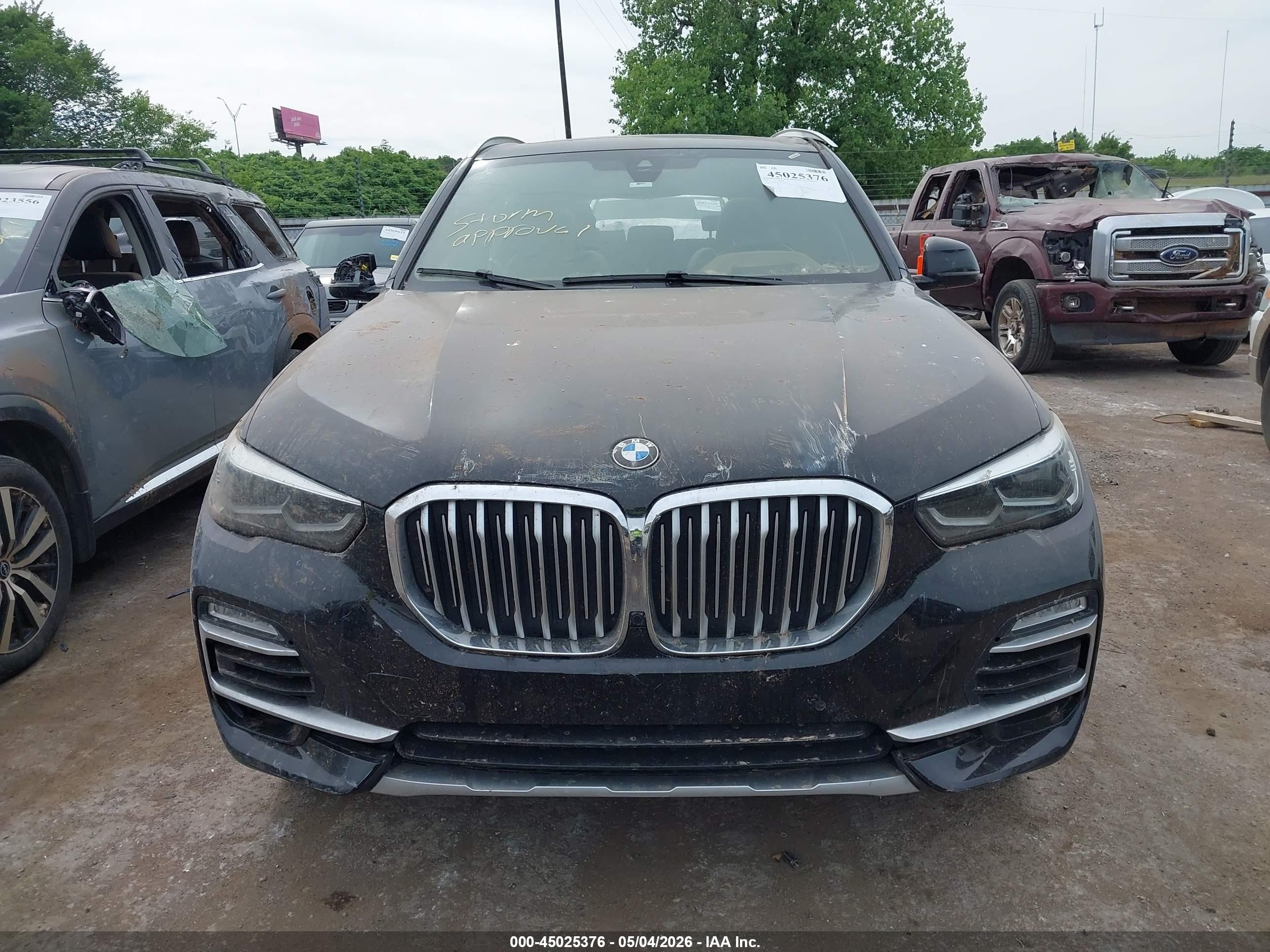 2019 Bmw X5 Xdrive40i Black vin: 5UXCR6C52KLL26993