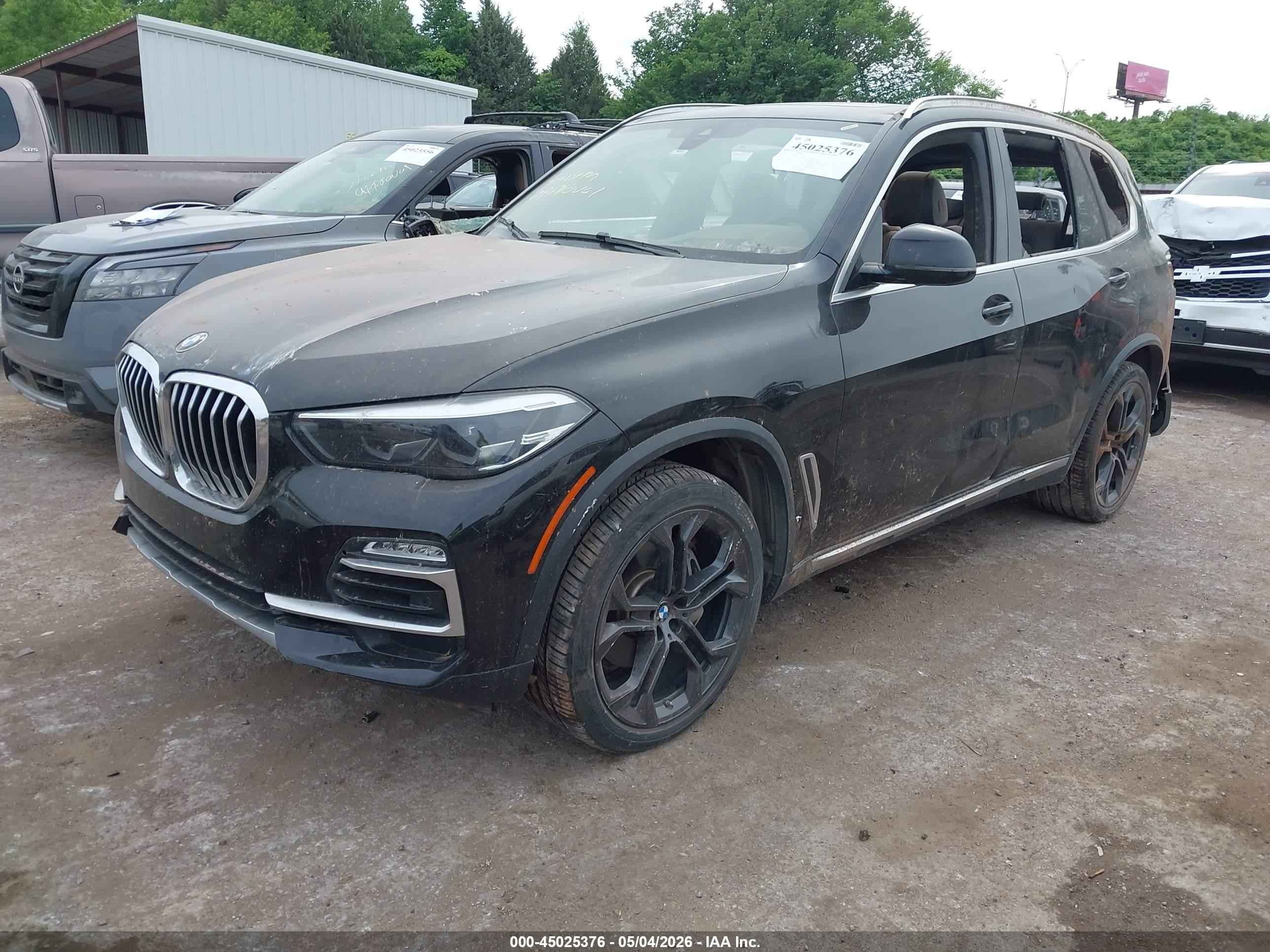 2019 Bmw X5 Xdrive40i Black vin: 5UXCR6C52KLL26993