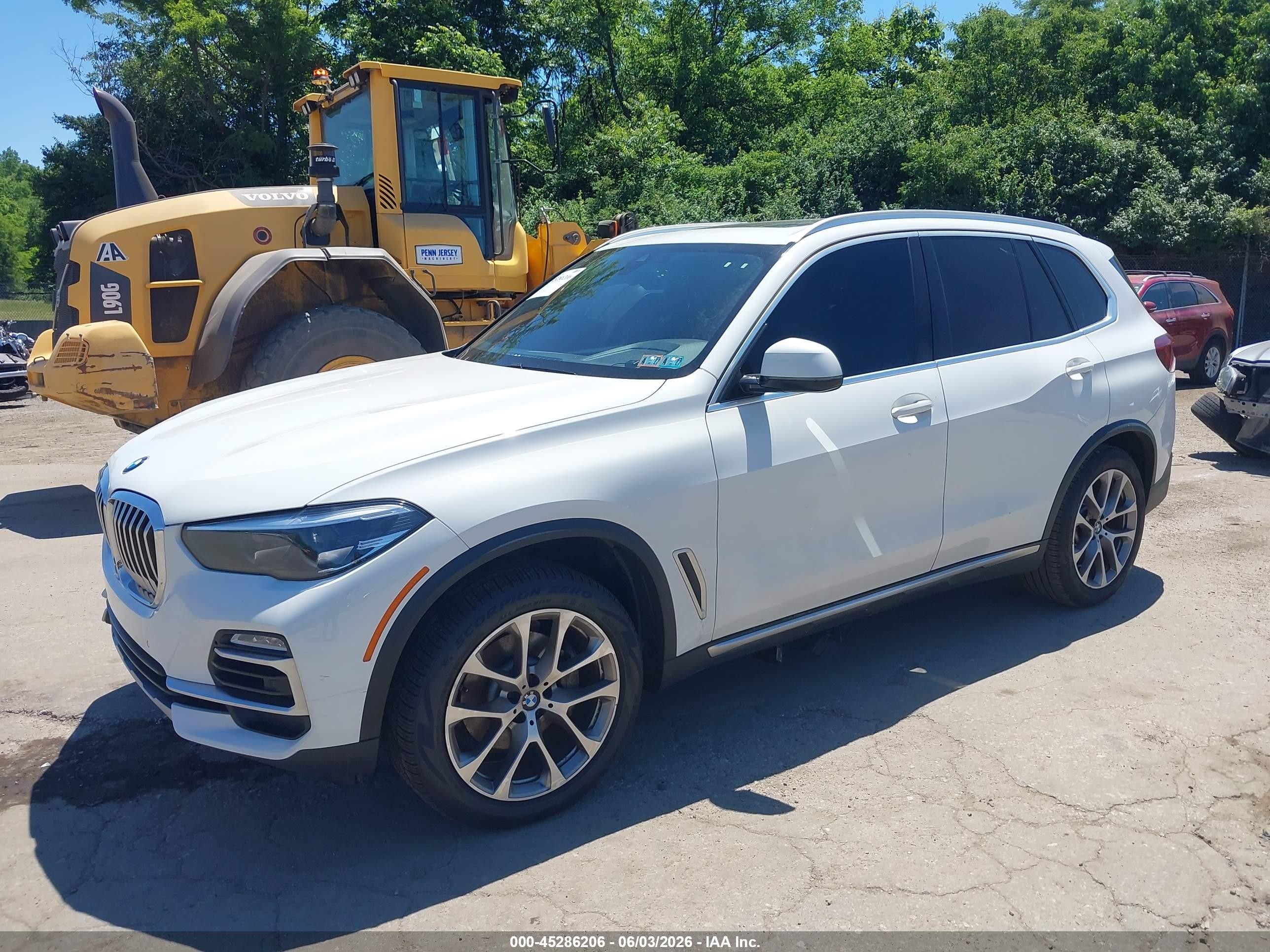 2019 Bmw X5 Xdrive40i Белый vin: 5UXCR6C53KLK89968
