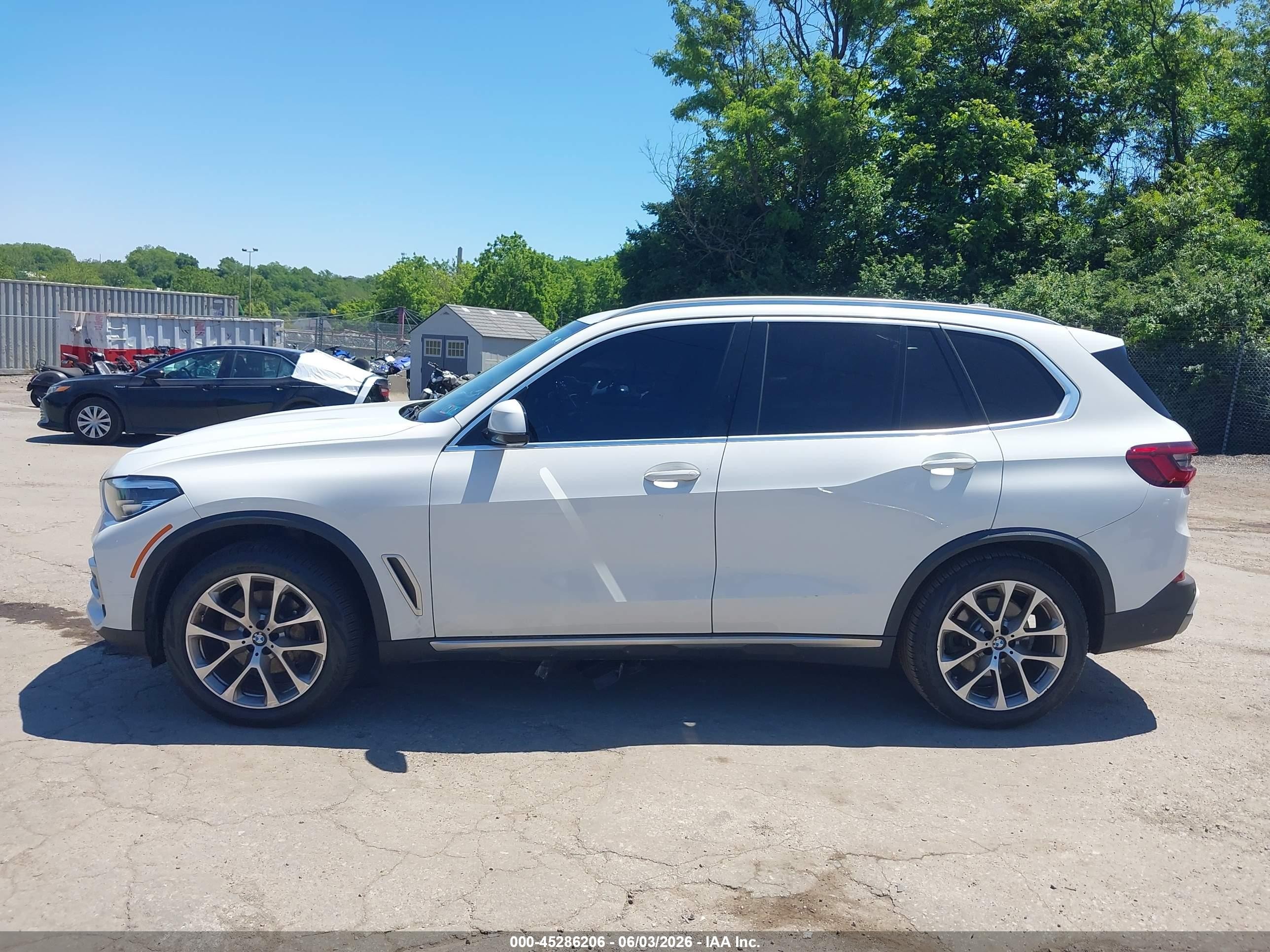 2019 Bmw X5 Xdrive40i Белый vin: 5UXCR6C53KLK89968