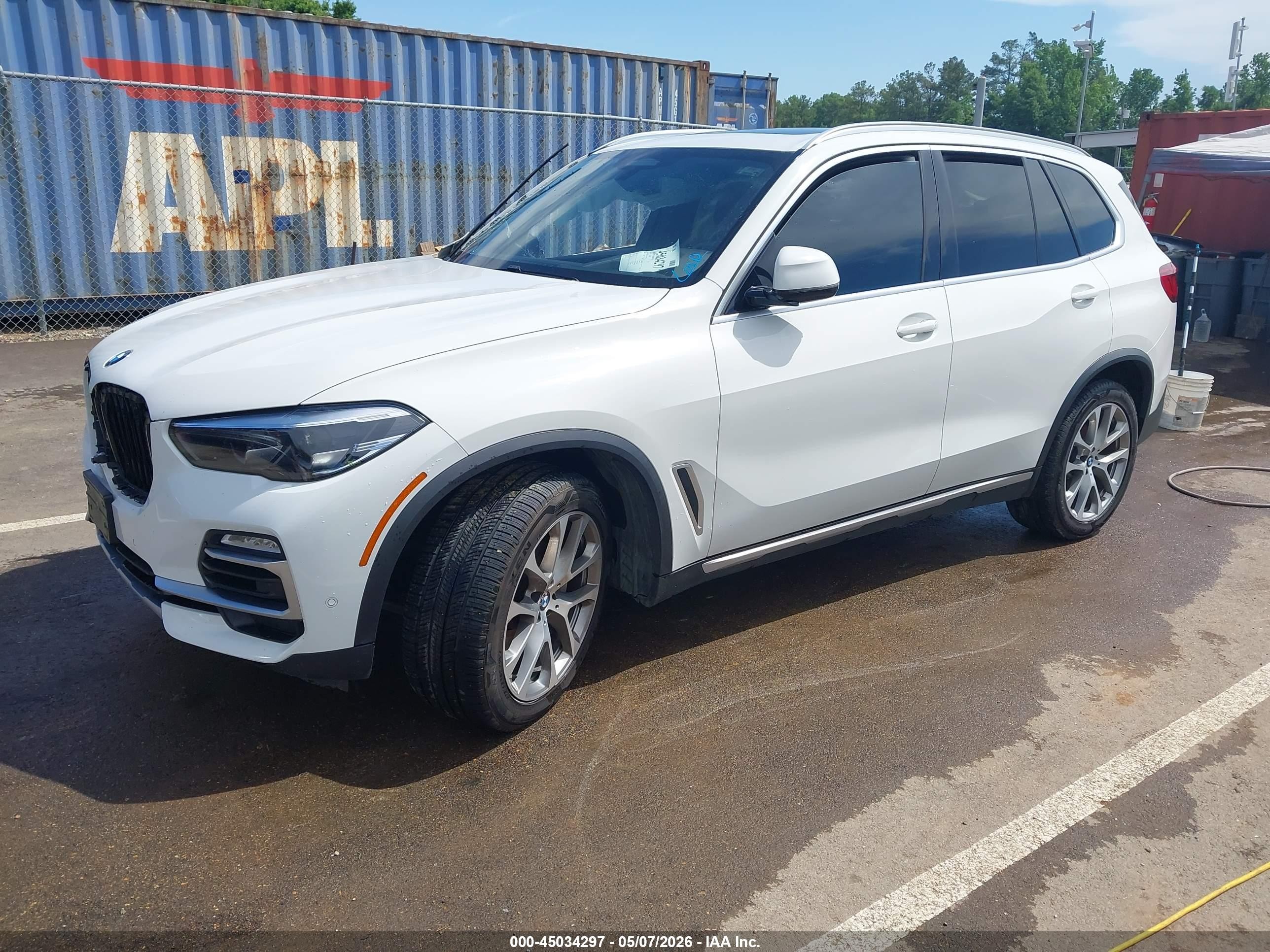 2019 Bmw X5 Xdrive40i White vin: 5UXCR6C53KLL39817