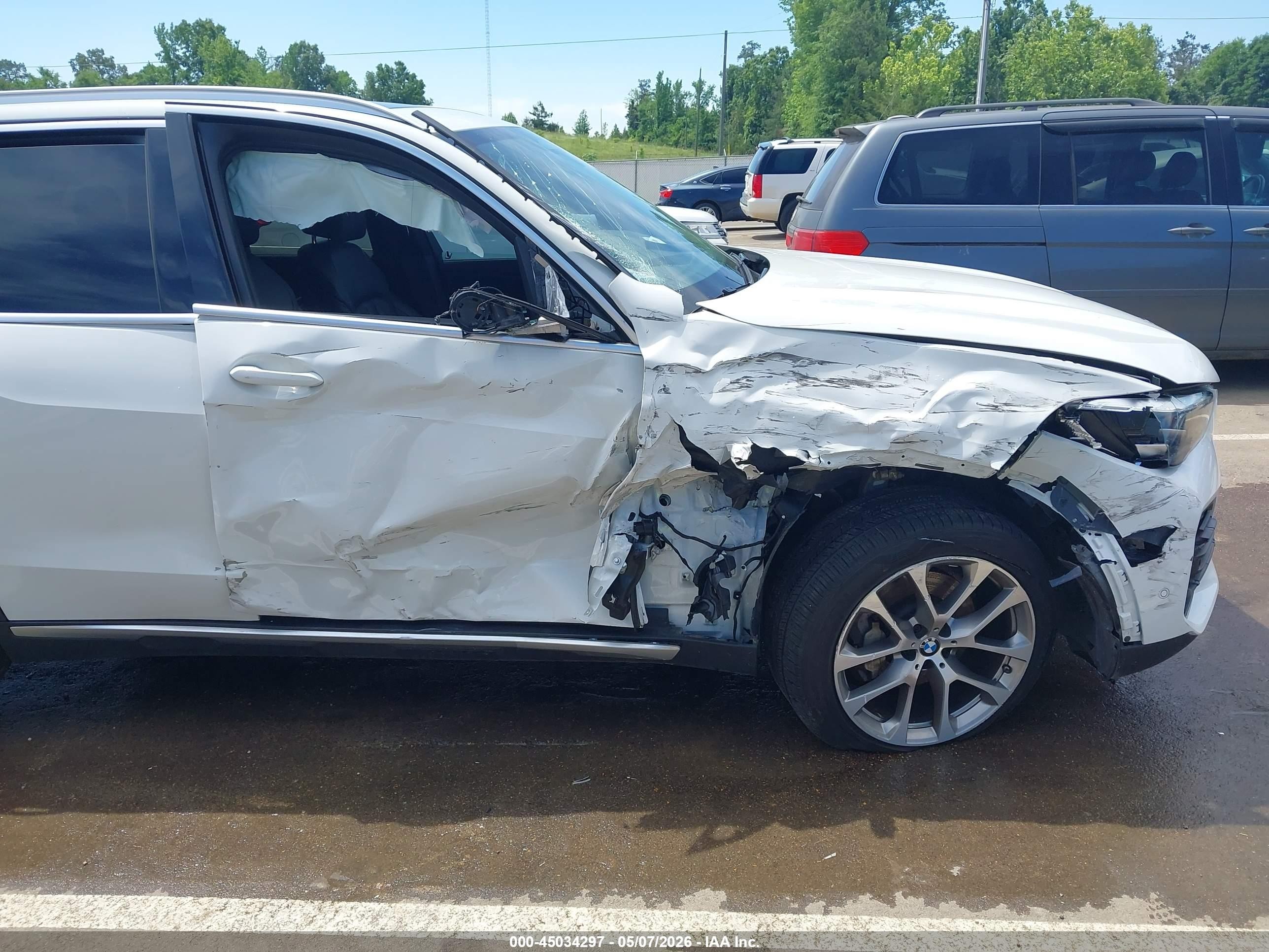 2019 Bmw X5 Xdrive40i White vin: 5UXCR6C53KLL39817