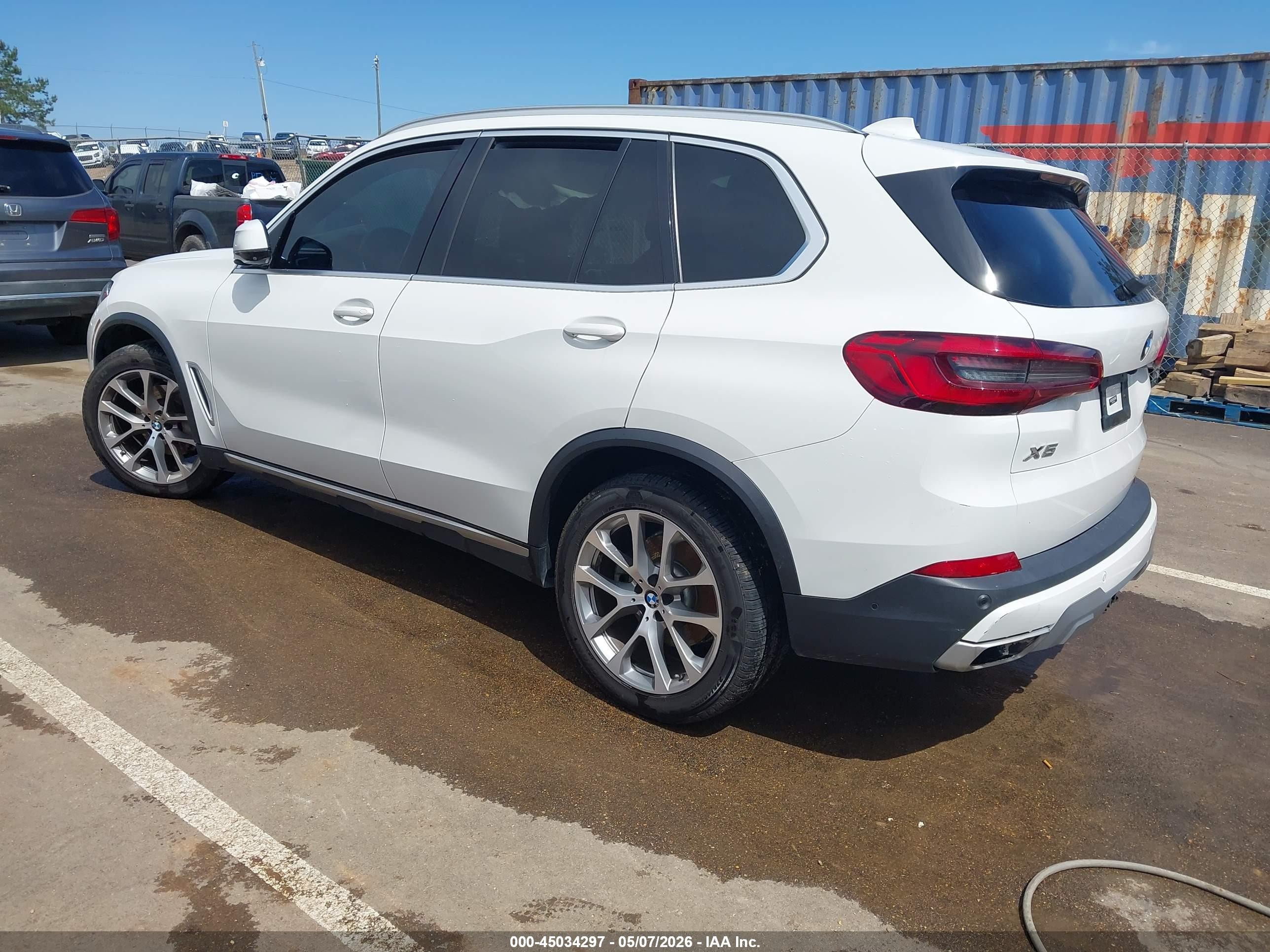 2019 Bmw X5 Xdrive40i White vin: 5UXCR6C53KLL39817