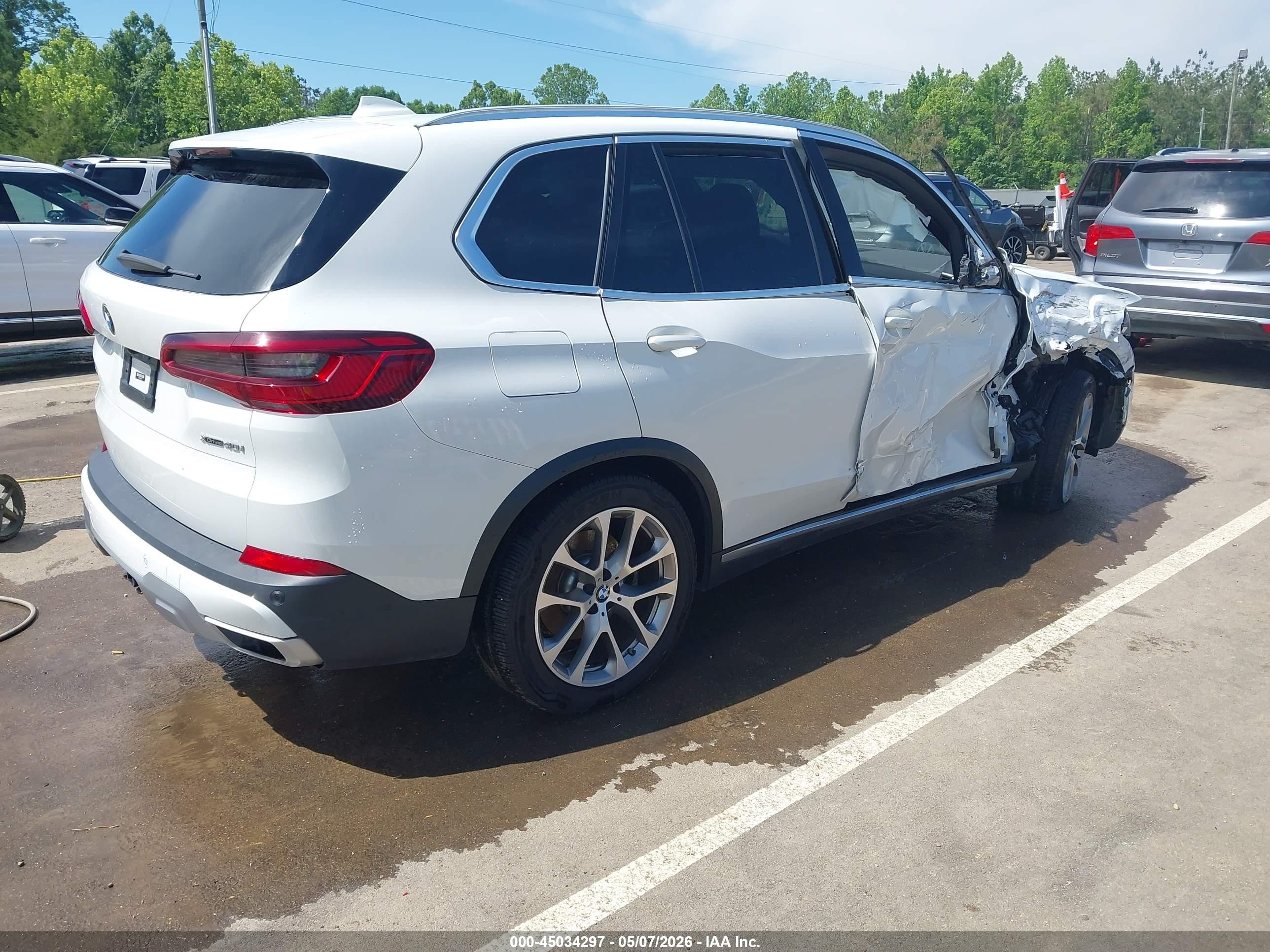 2019 Bmw X5 Xdrive40i White vin: 5UXCR6C53KLL39817