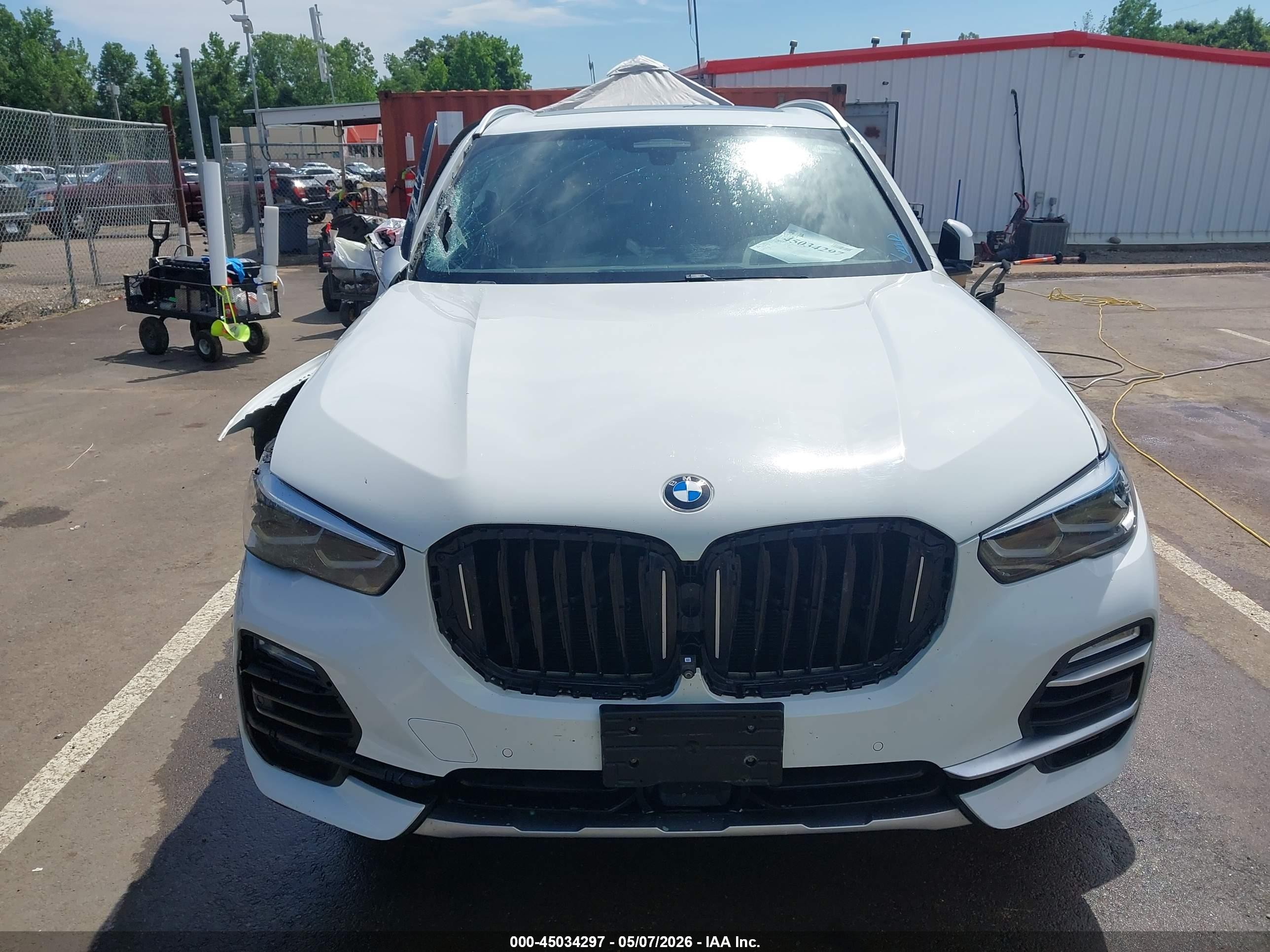 2019 Bmw X5 Xdrive40i White vin: 5UXCR6C53KLL39817