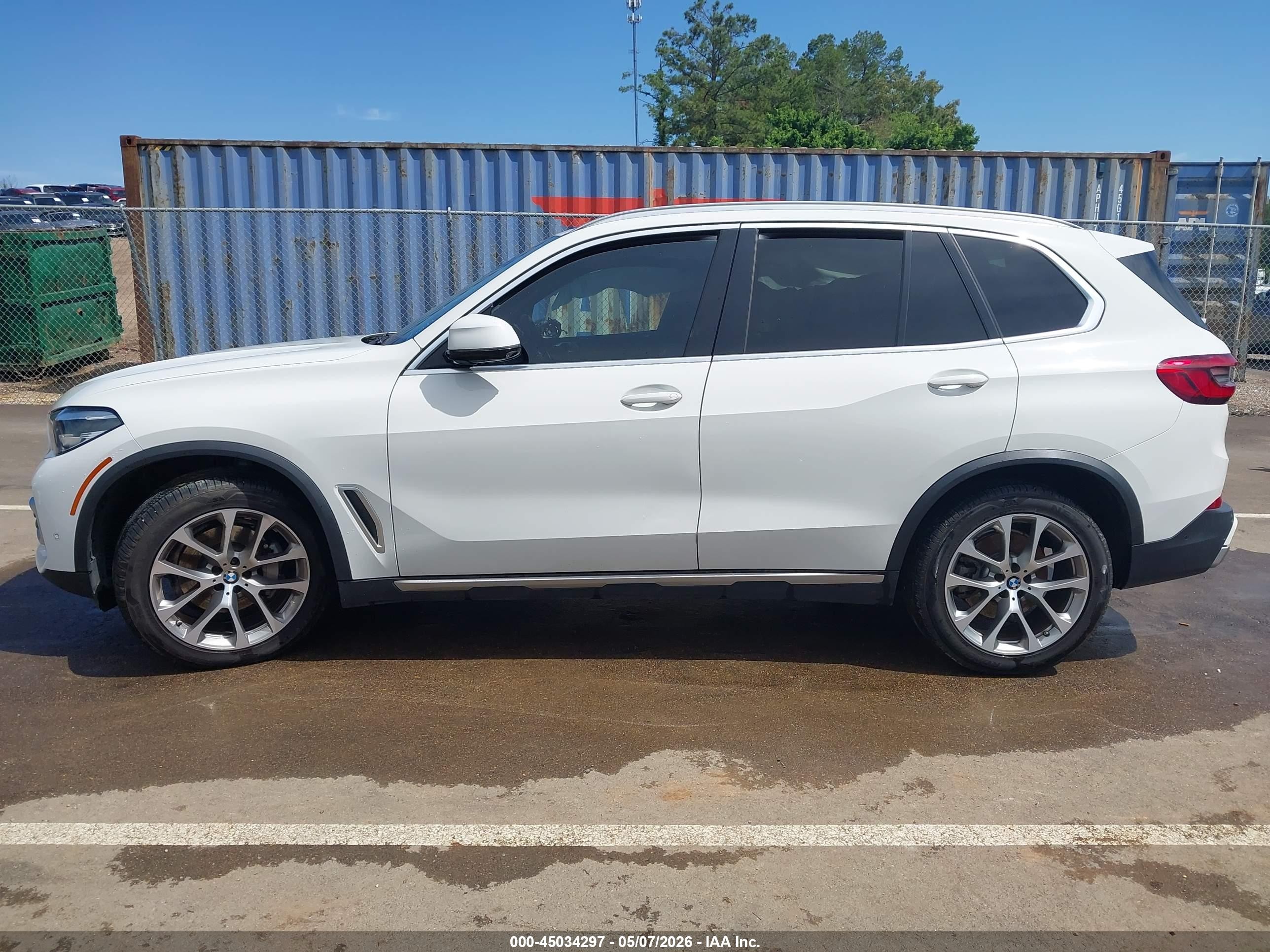 2019 Bmw X5 Xdrive40i White vin: 5UXCR6C53KLL39817
