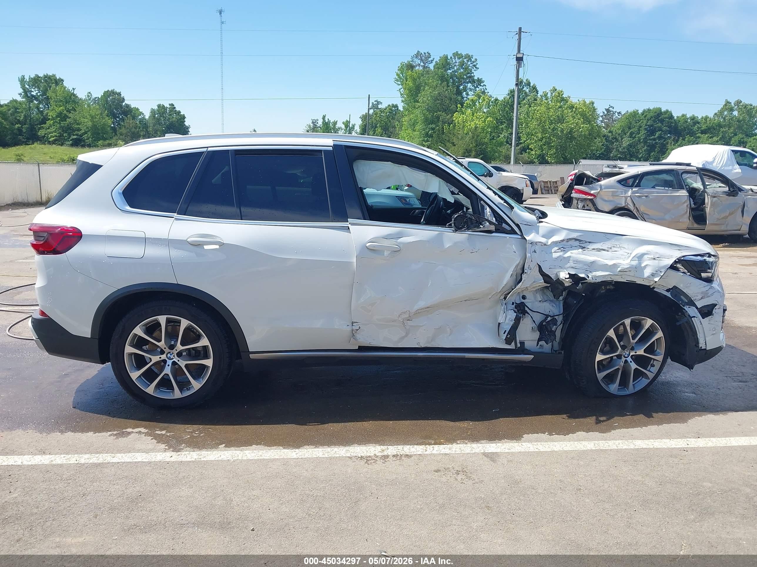 2019 Bmw X5 Xdrive40i White vin: 5UXCR6C53KLL39817