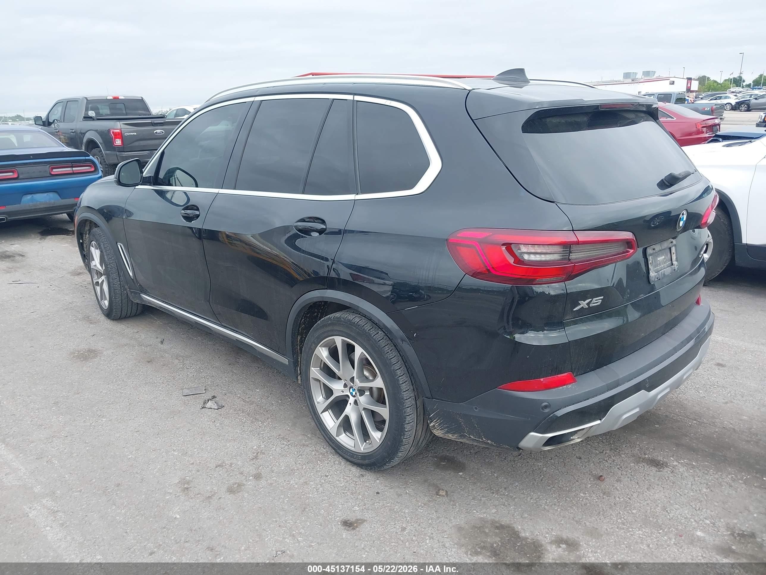 2019 Bmw X5 Xdrive40i Black vin: 5UXCR6C54KLL11797
