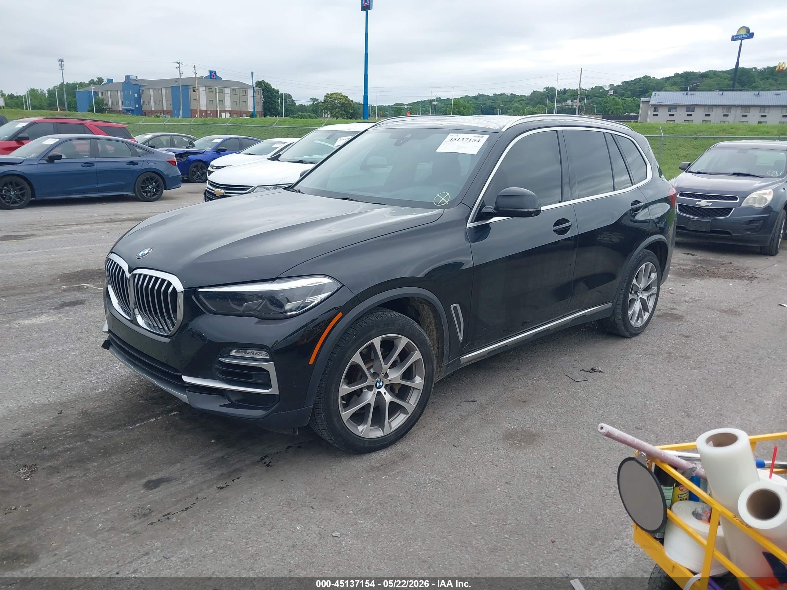 2019 Bmw X5 Xdrive40i Black vin: 5UXCR6C54KLL11797