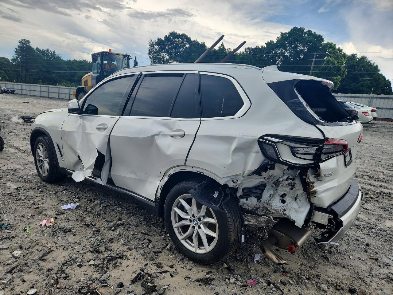 2019 Bmw X5 Xdrive40i White vin: 5UXCR6C59KLL60798