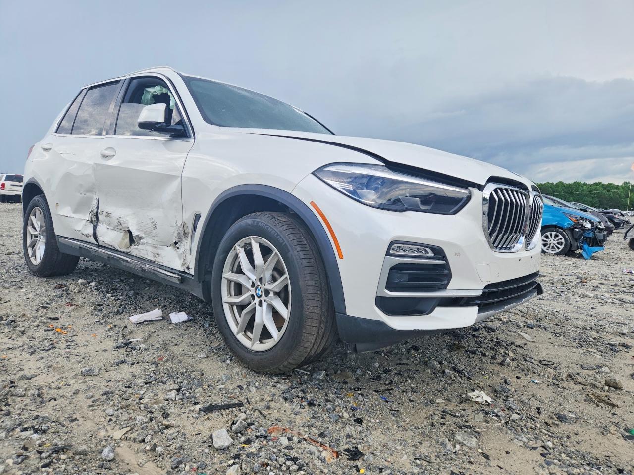 2019 Bmw X5 Xdrive40i White vin: 5UXCR6C59KLL60798