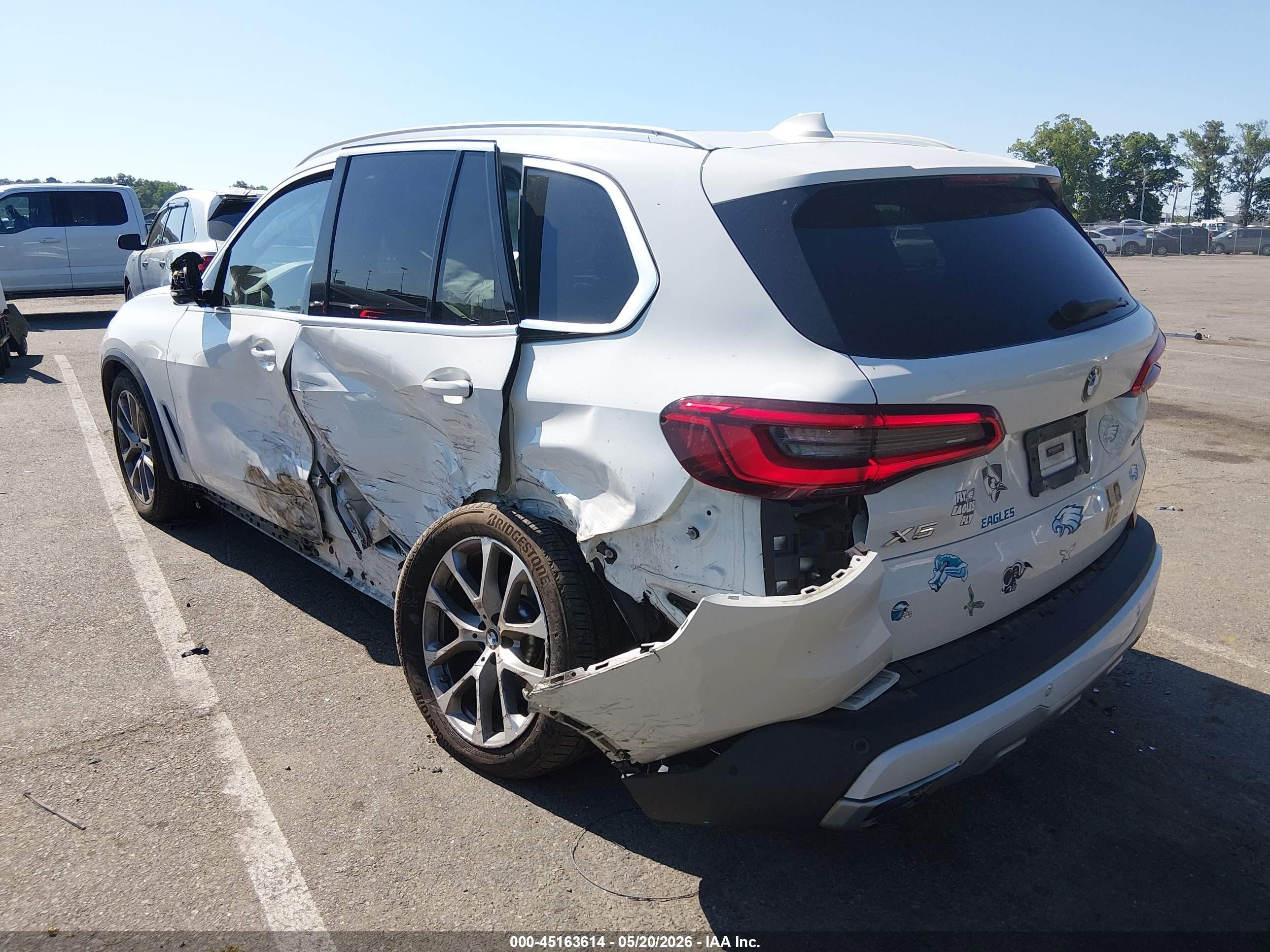 2019 Bmw X5 Xdrive40i White vin: 5UXCR6C5XKLL40365