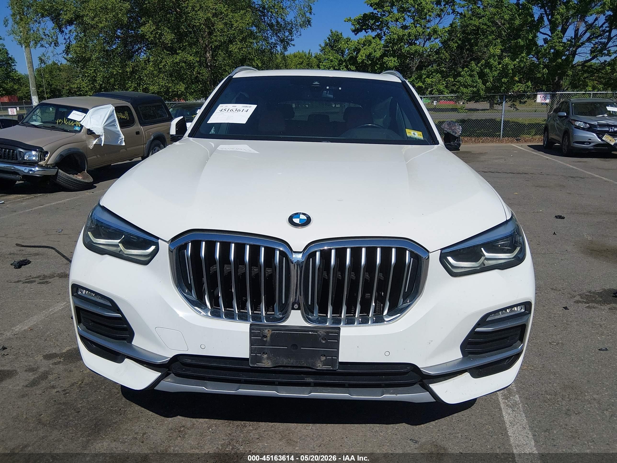 2019 Bmw X5 Xdrive40i White vin: 5UXCR6C5XKLL40365
