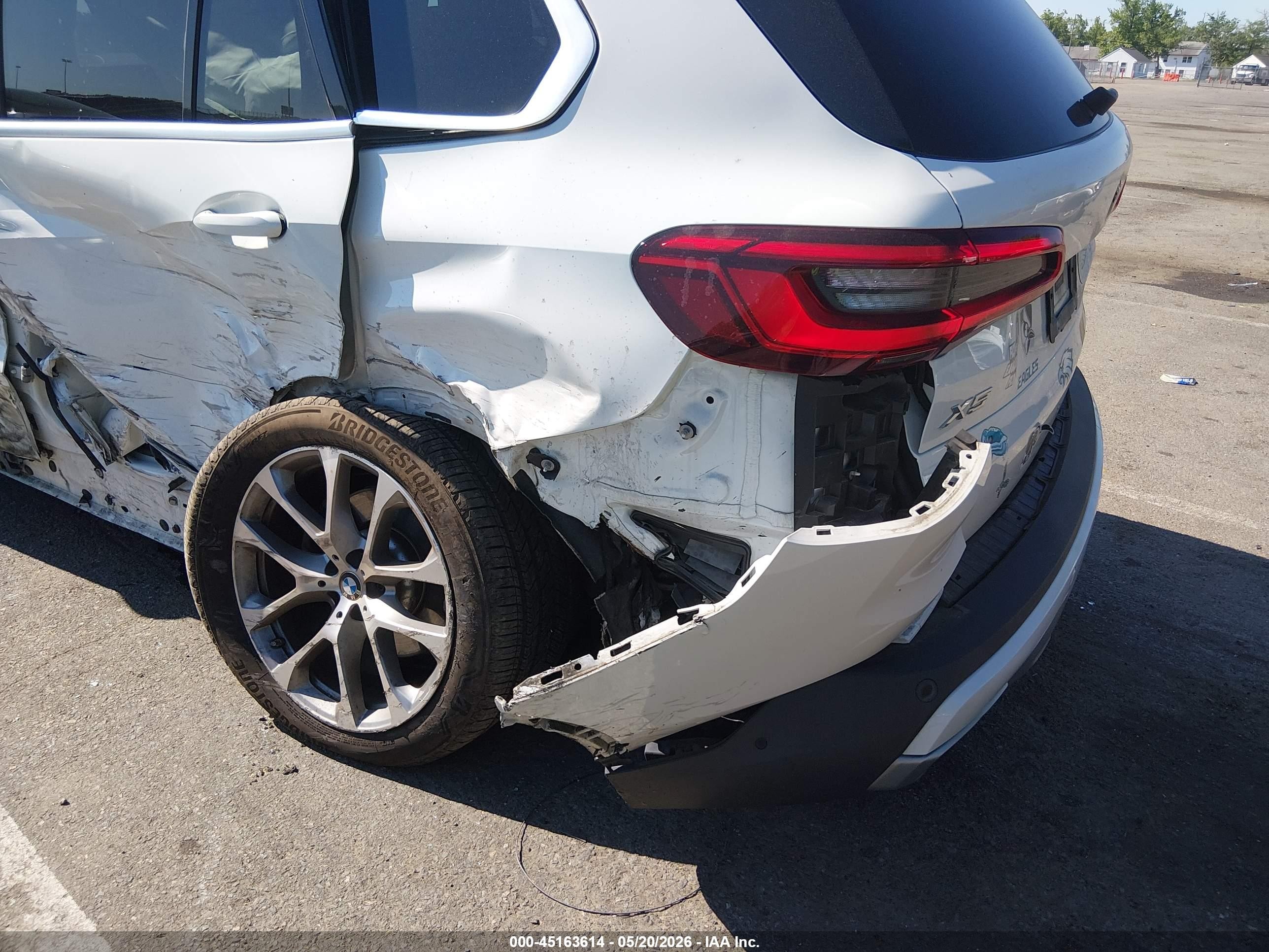 2019 Bmw X5 Xdrive40i White vin: 5UXCR6C5XKLL40365