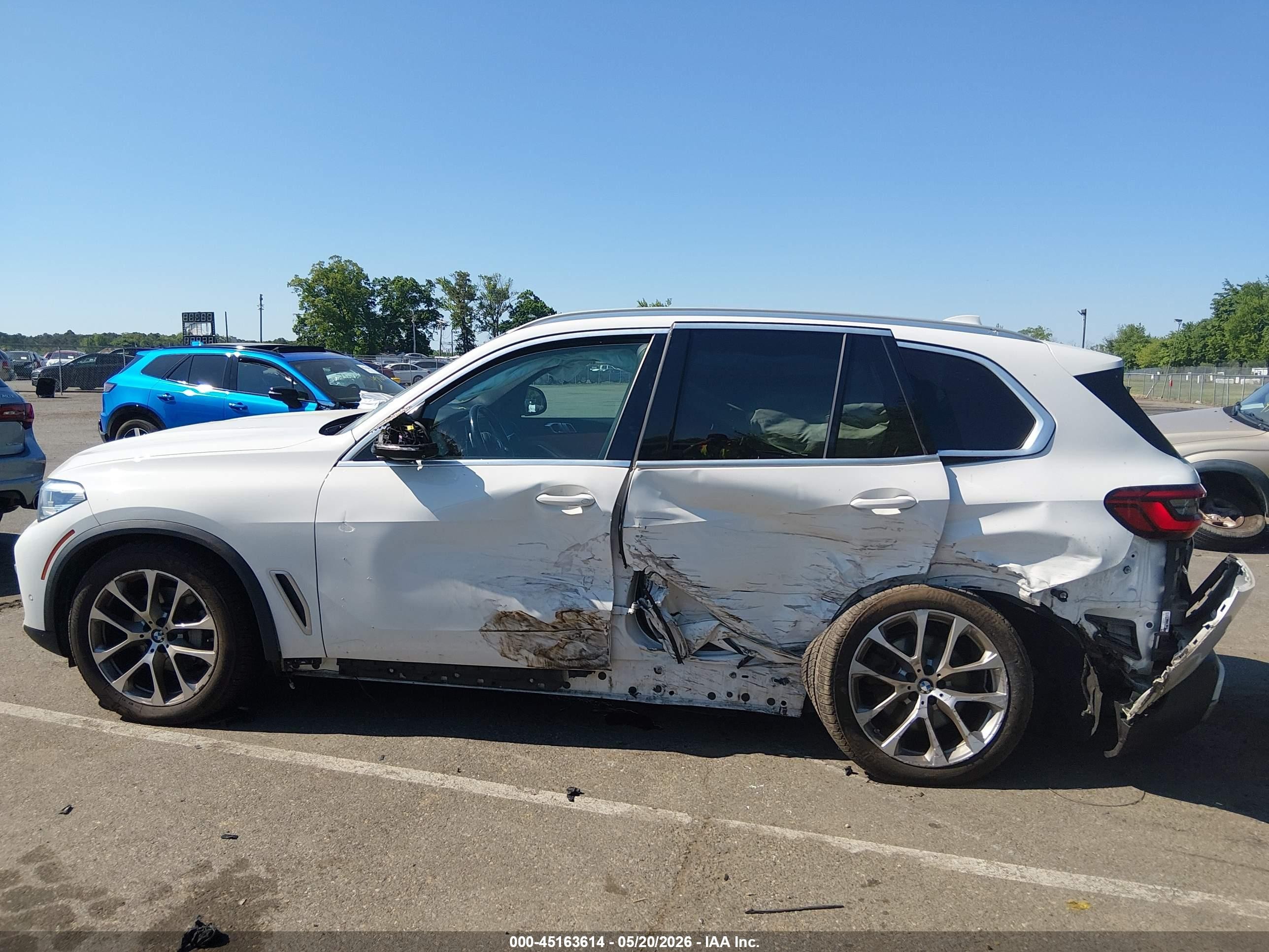 2019 Bmw X5 Xdrive40i White vin: 5UXCR6C5XKLL40365