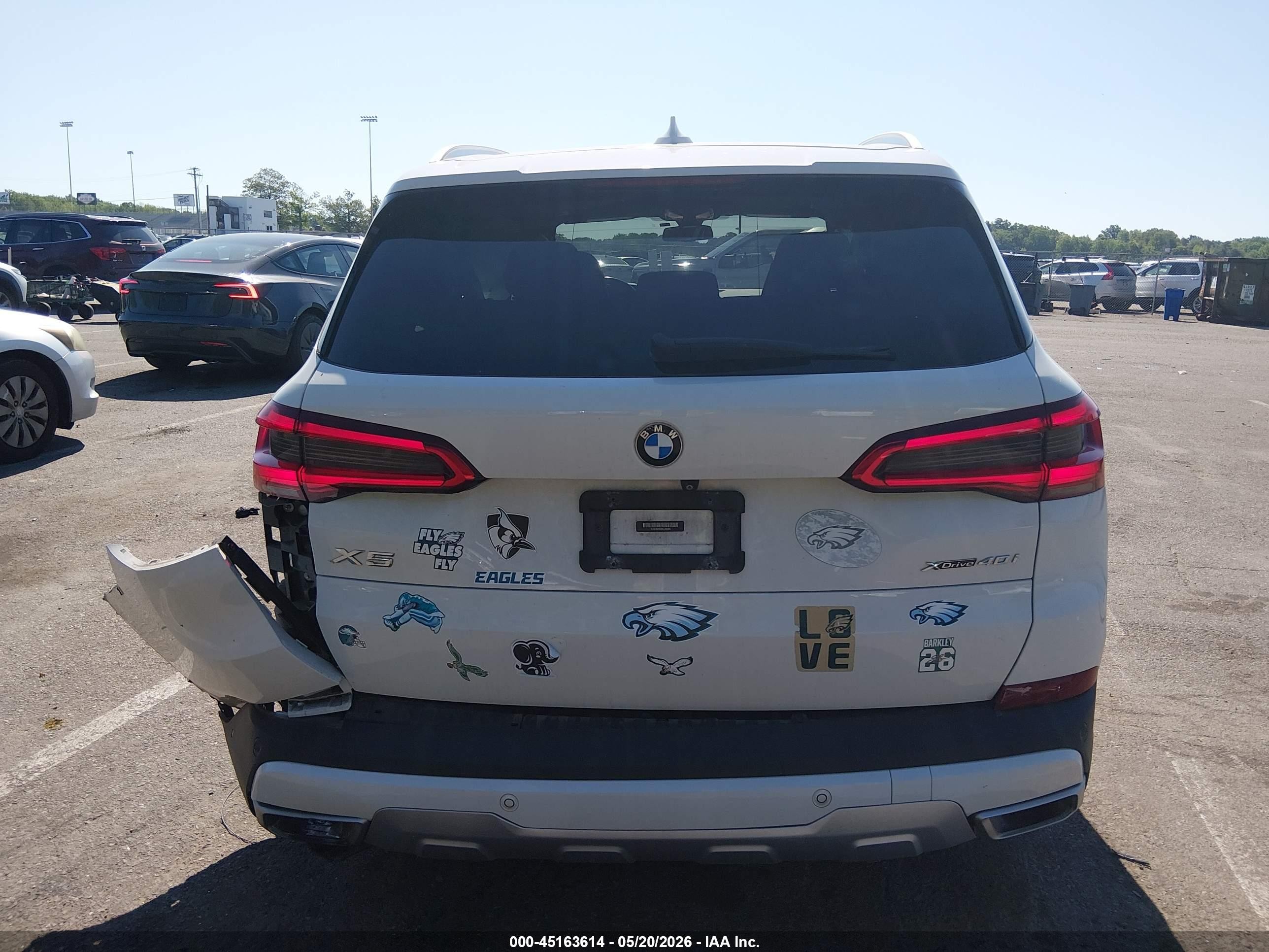 2019 Bmw X5 Xdrive40i White vin: 5UXCR6C5XKLL40365