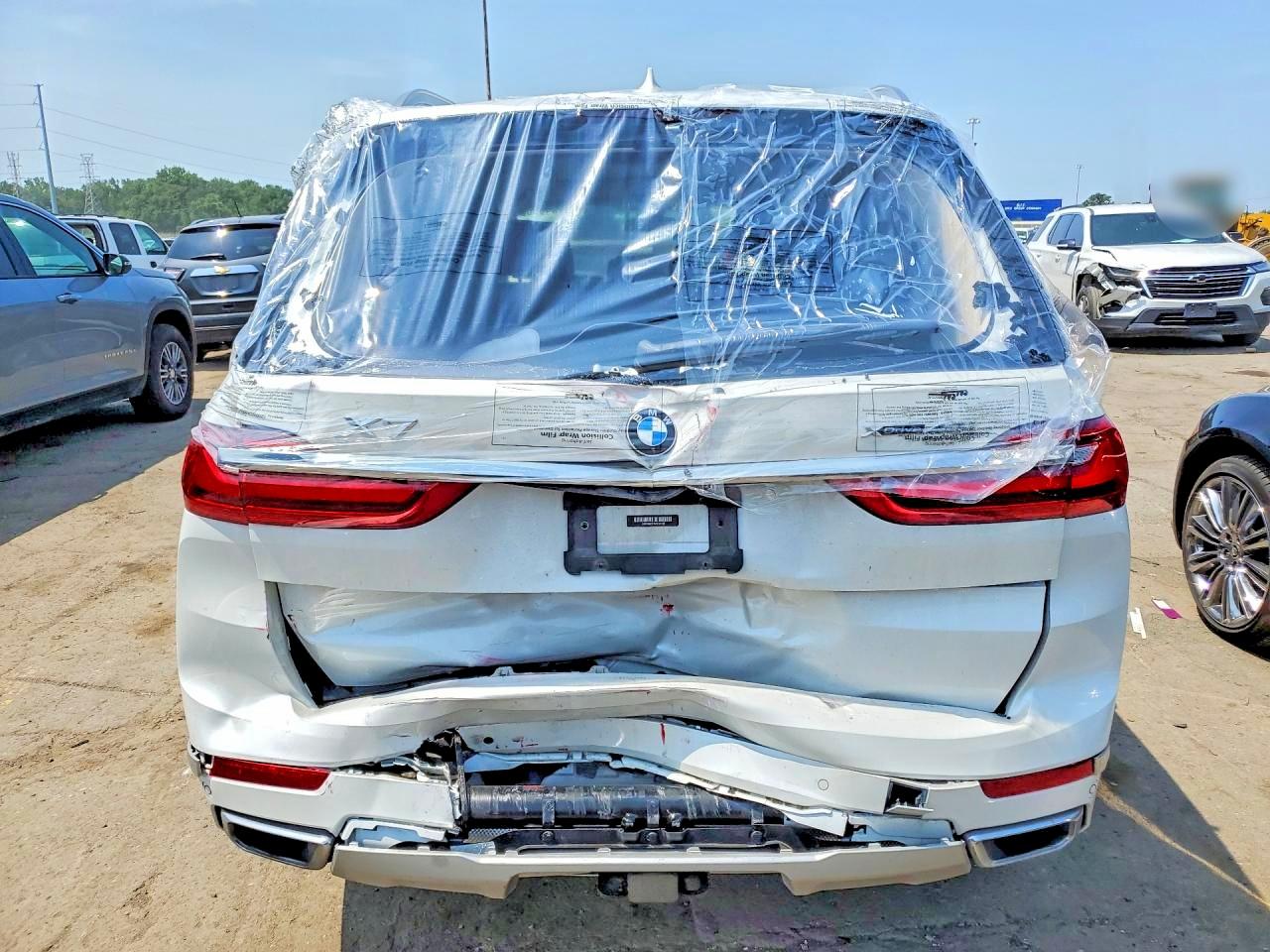 2021 Bmw X7 Xdrive40i Белый vin: 5UXCW2C07M9E24720