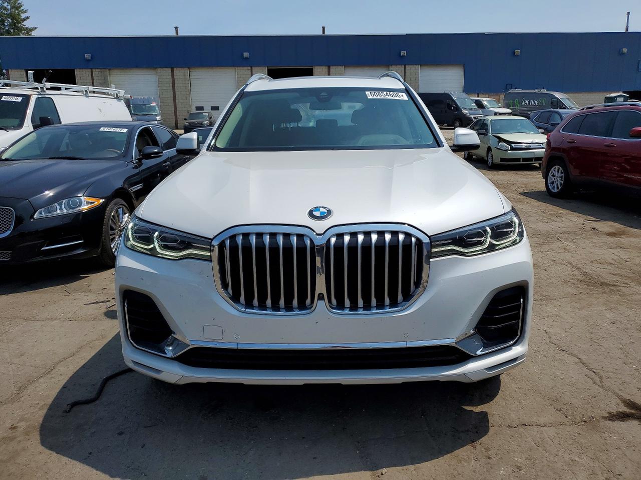 2021 Bmw X7 Xdrive40i Белый vin: 5UXCW2C07M9E24720