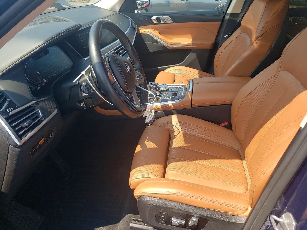 2022 Bmw X7 Xdrive40i Blue vin: 5UXCW2C07N9L44560