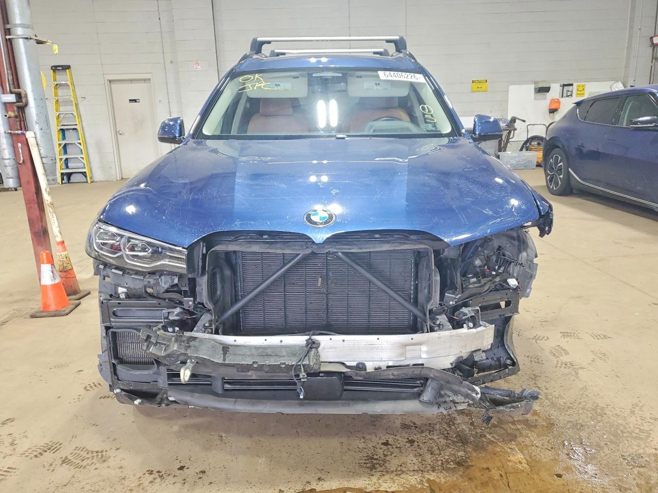 2022 Bmw X7 Xdrive40i Blue vin: 5UXCW2C07N9L44560