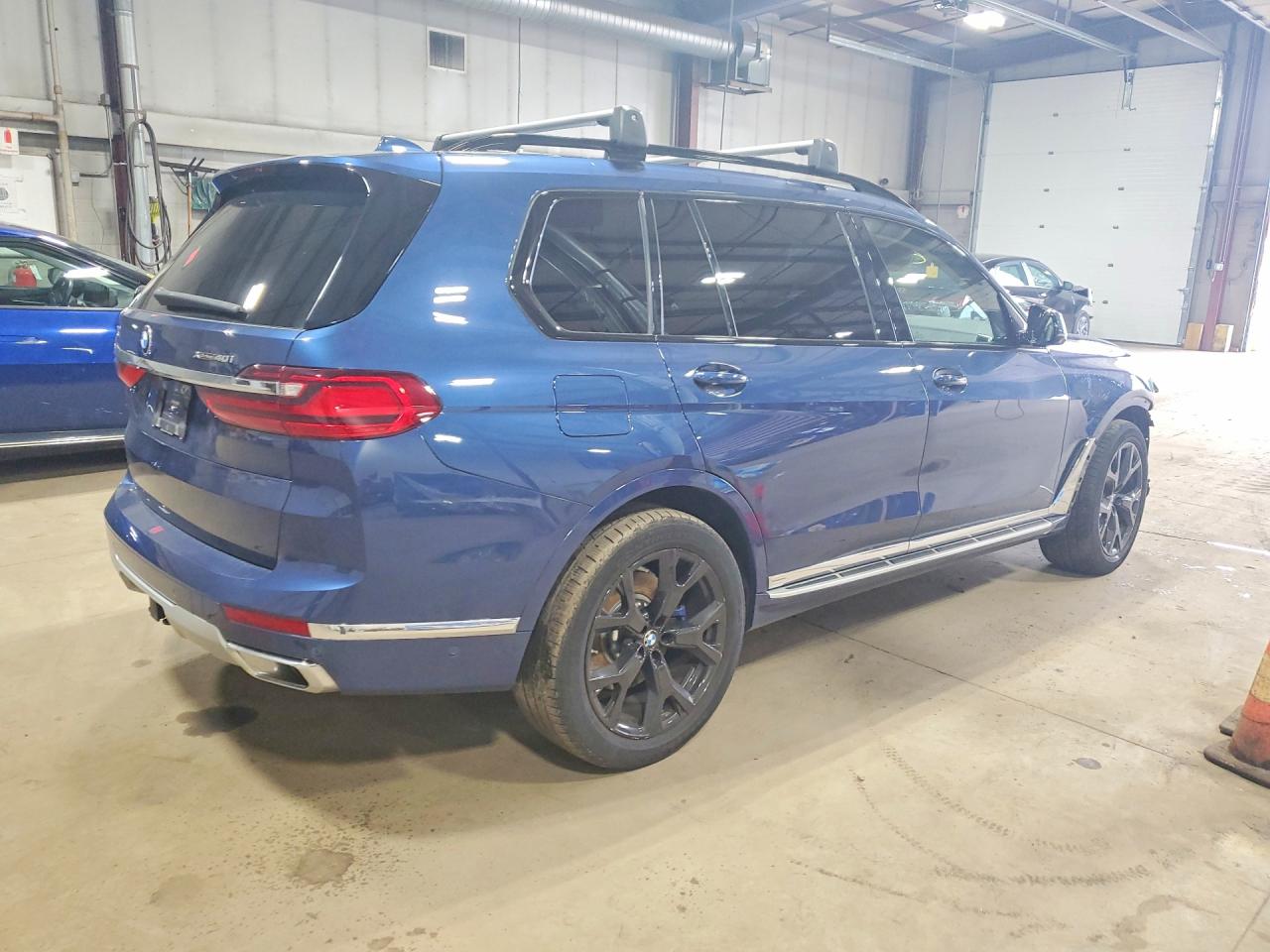 2022 Bmw X7 Xdrive40i Blue vin: 5UXCW2C07N9L44560