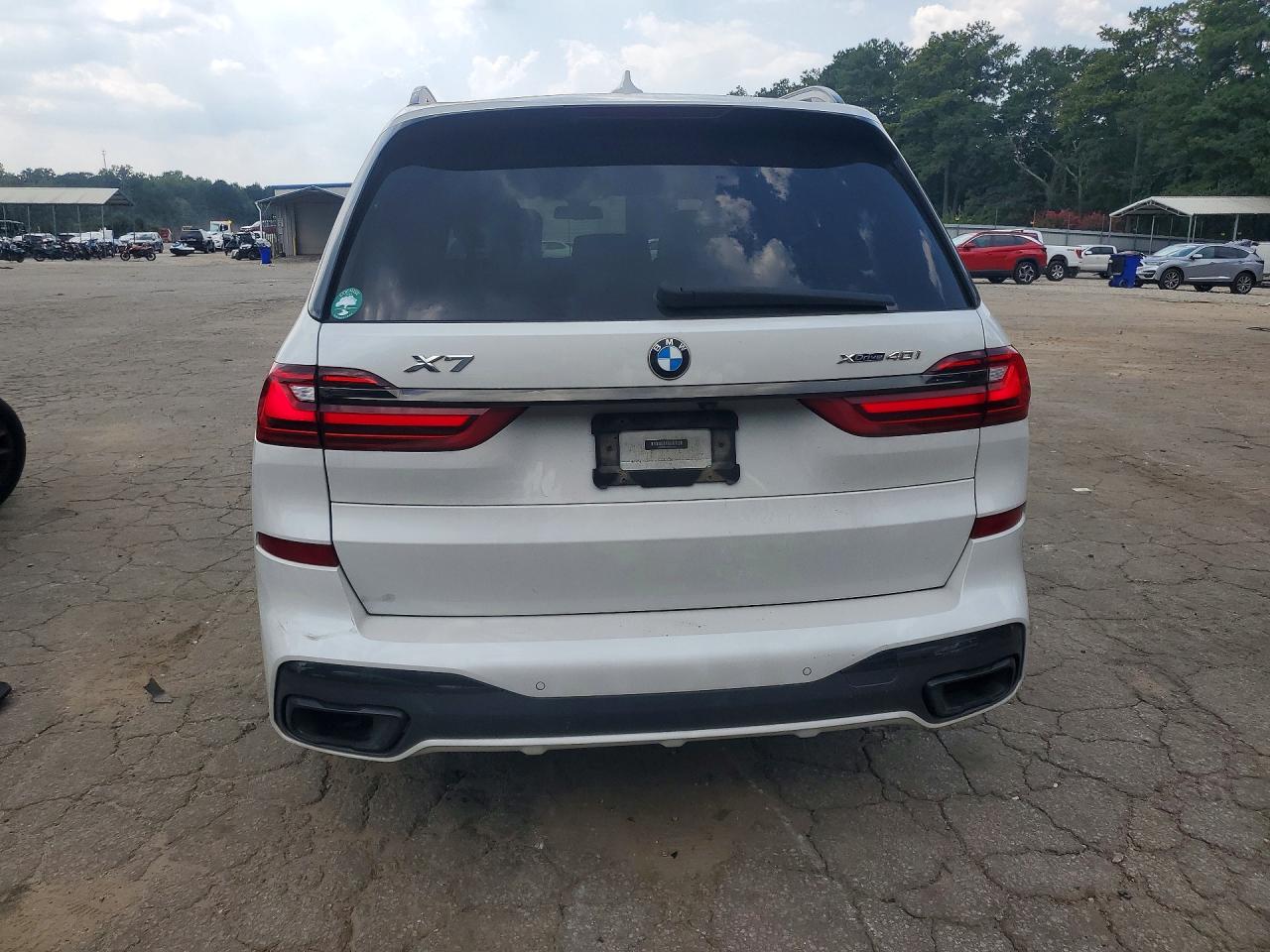 2021 Bmw X7 Xdrive40i White vin: 5UXCW2C08M9F34336