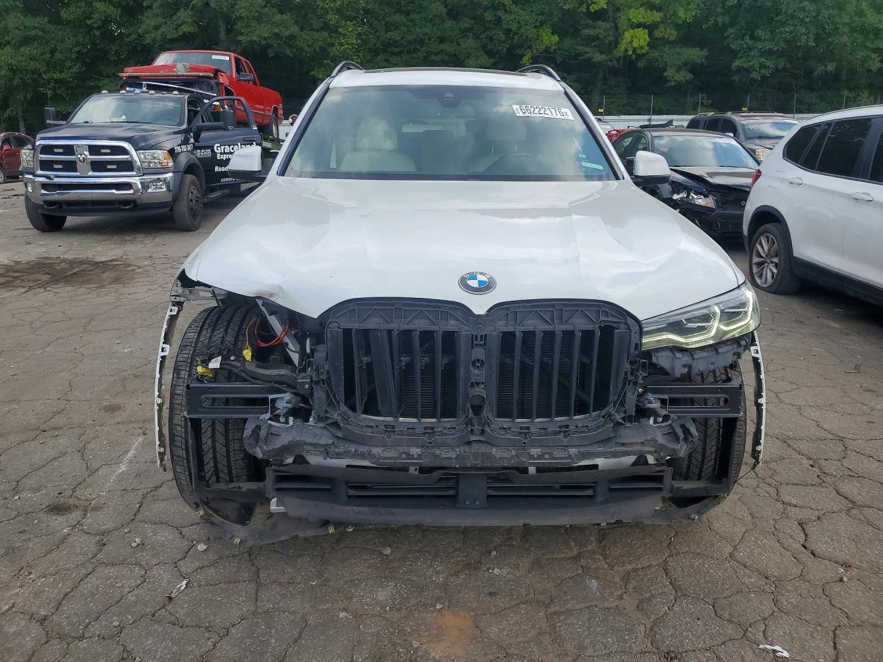 2021 Bmw X7 Xdrive40i White vin: 5UXCW2C08M9F34336