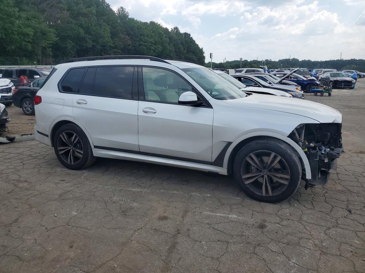 2021 Bmw X7 Xdrive40i White vin: 5UXCW2C08M9F34336