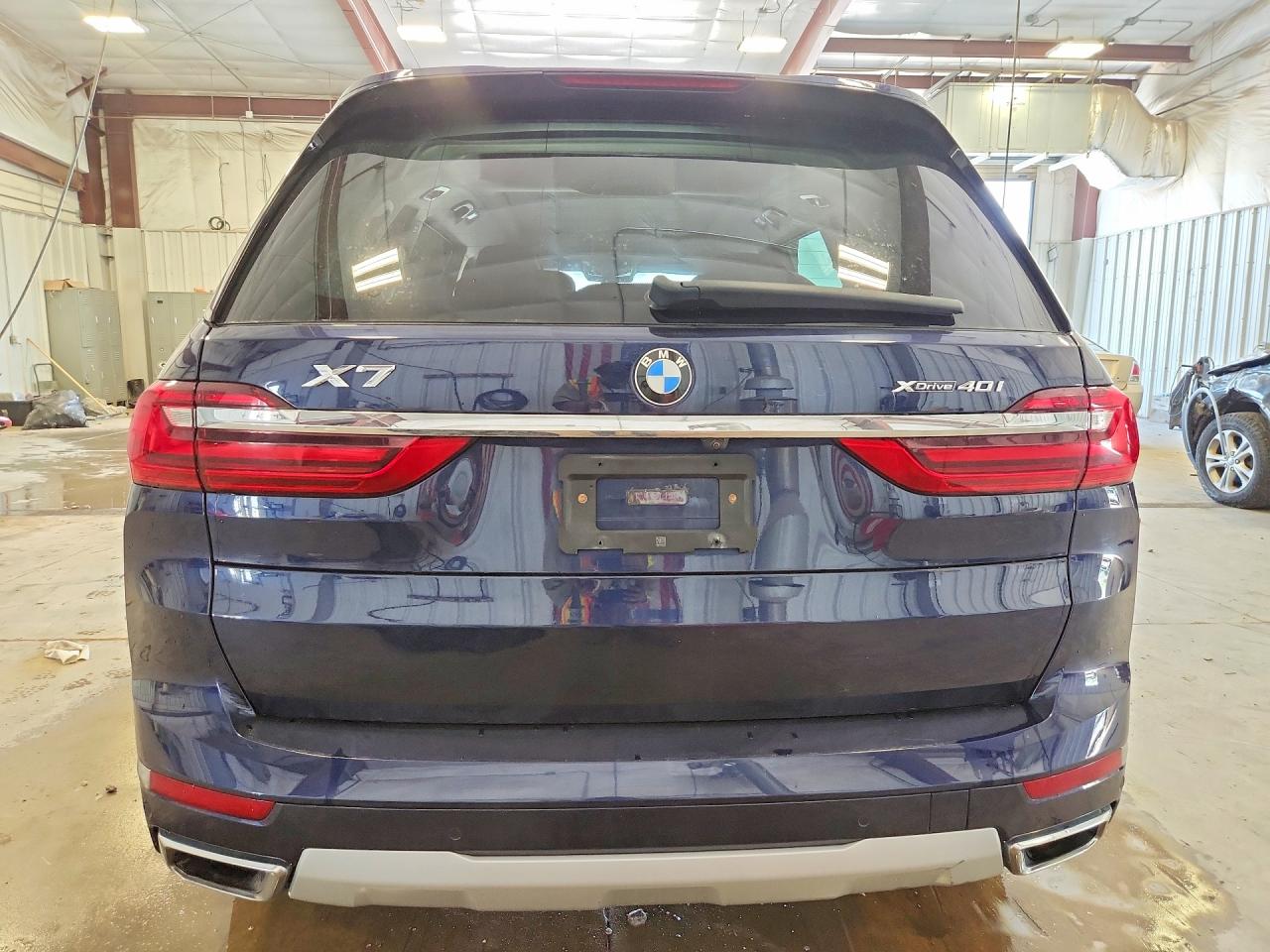 2022 Bmw X7 Xdrive40i Синий vin: 5UXCW2C08N9L24785