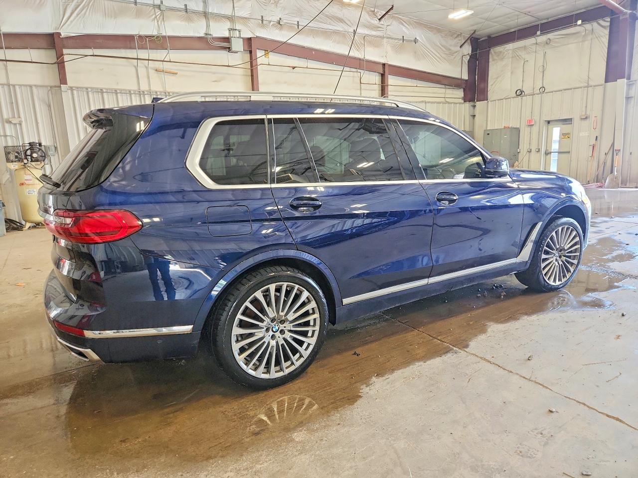 2022 Bmw X7 Xdrive40i Синий vin: 5UXCW2C08N9L24785