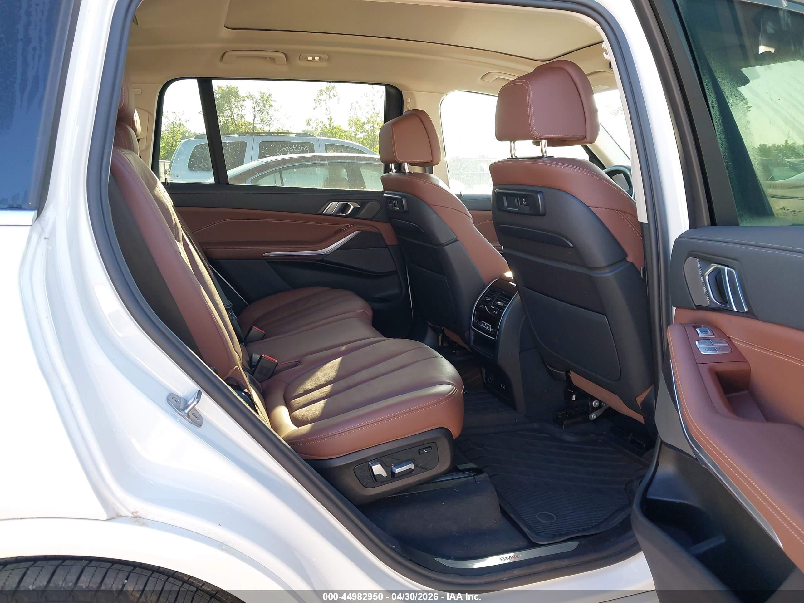 2022 Bmw X7 Xdrive40i White vin: 5UXCW2C08N9N07054