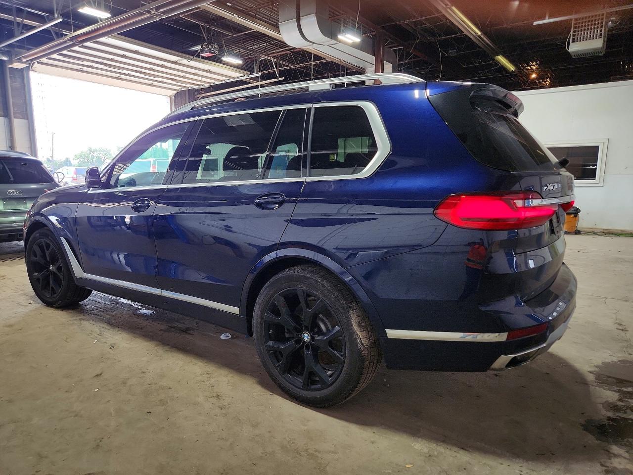 2020 Bmw X7 Xdrive40i Blue vin: 5UXCW2C09L9B40312