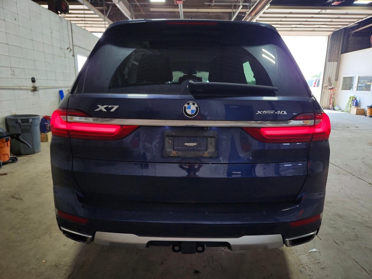 2020 Bmw X7 Xdrive40i Blue vin: 5UXCW2C09L9B40312