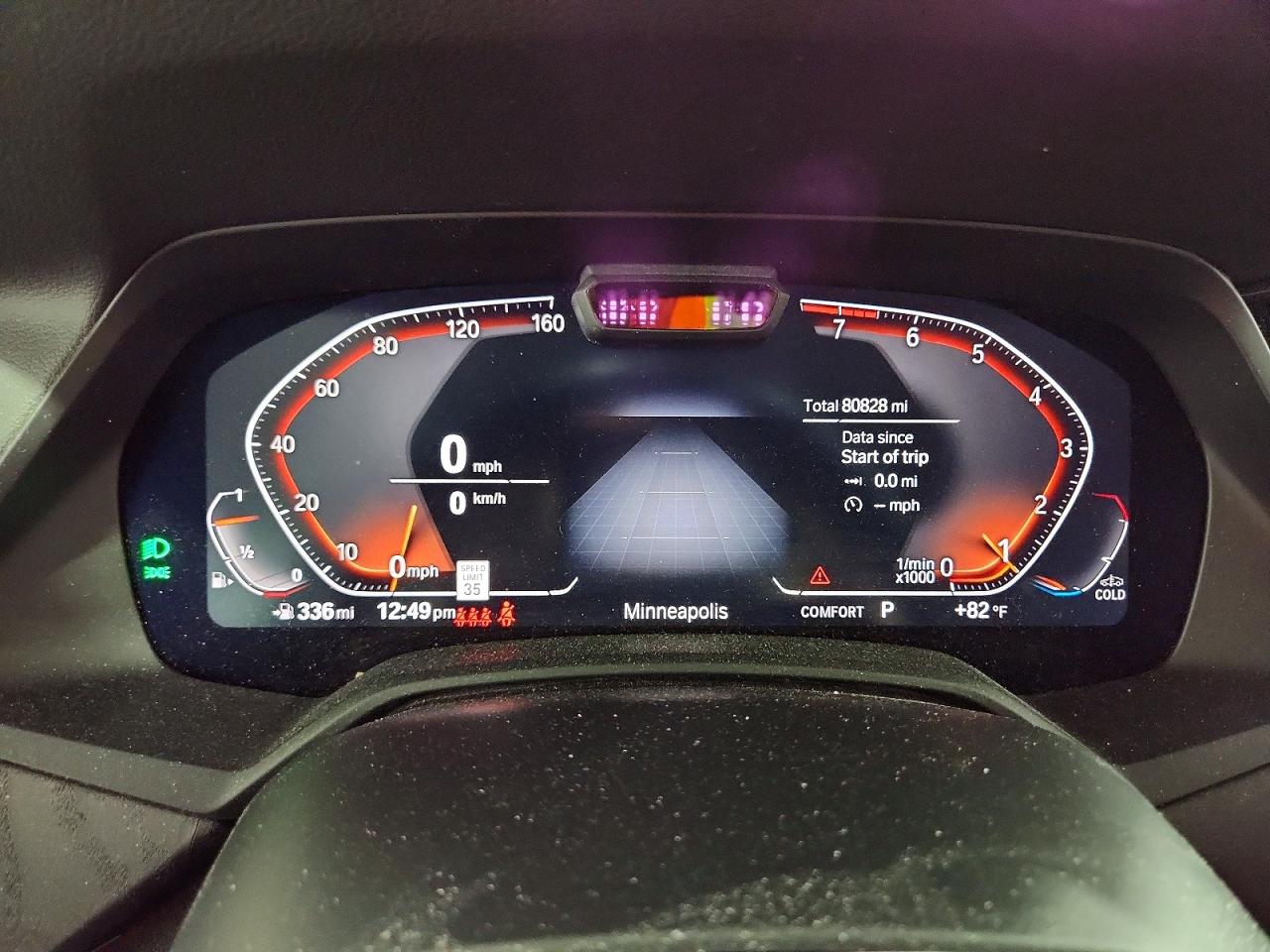 2020 Bmw X7 Xdrive40i Blue vin: 5UXCW2C09L9B40312