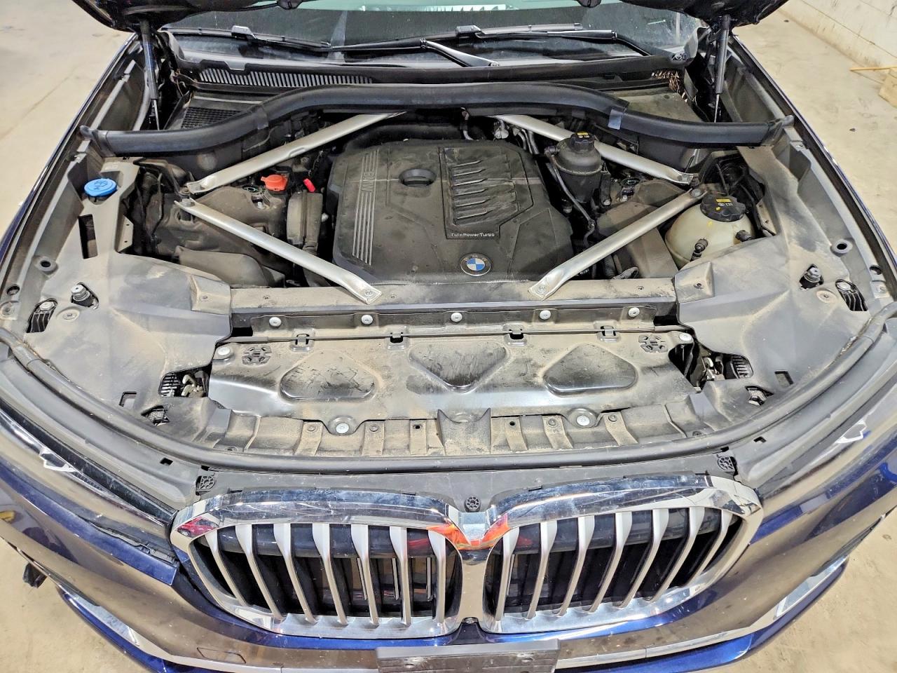 2020 Bmw X7 Xdrive40i Blue vin: 5UXCW2C09L9B40312