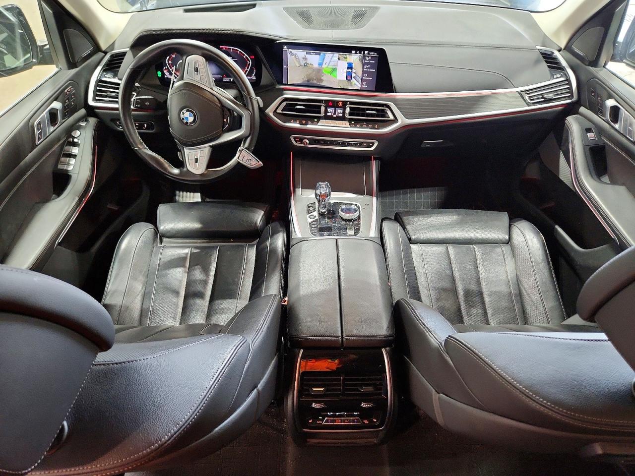 2020 Bmw X7 Xdrive40i Blue vin: 5UXCW2C09L9B40312
