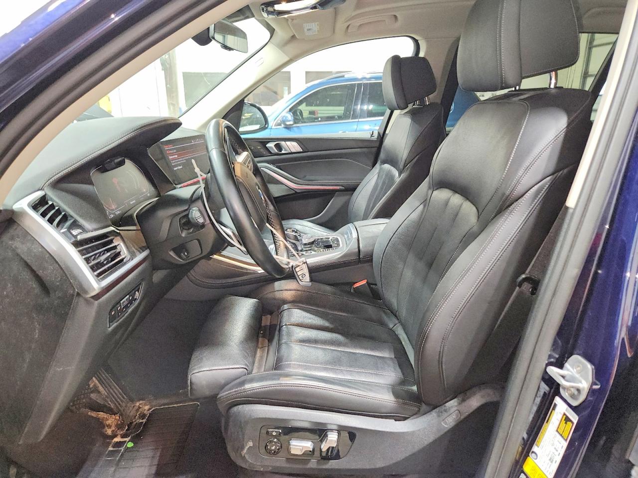 2020 Bmw X7 Xdrive40i Blue vin: 5UXCW2C09L9B40312