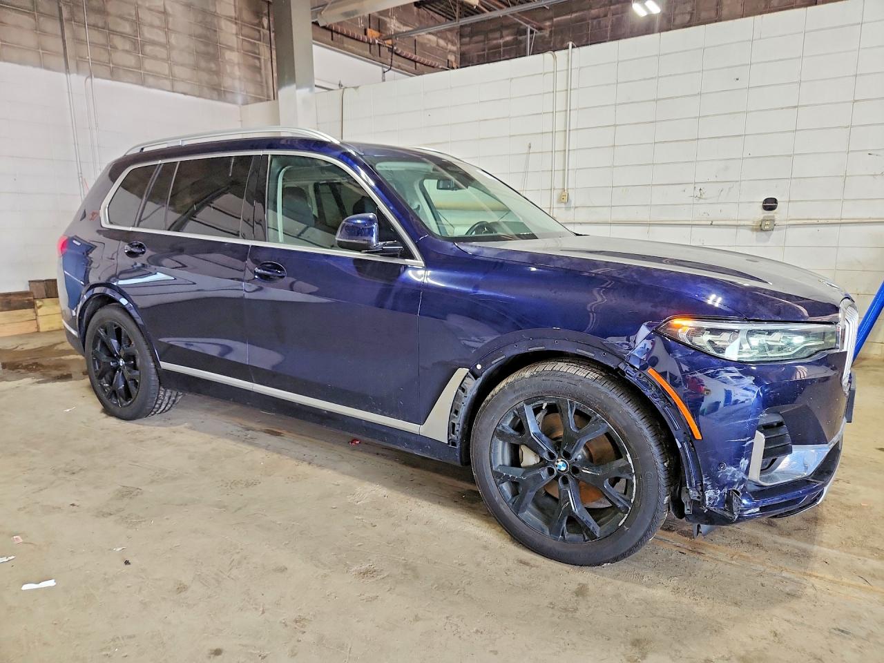 2020 Bmw X7 Xdrive40i Blue vin: 5UXCW2C09L9B40312