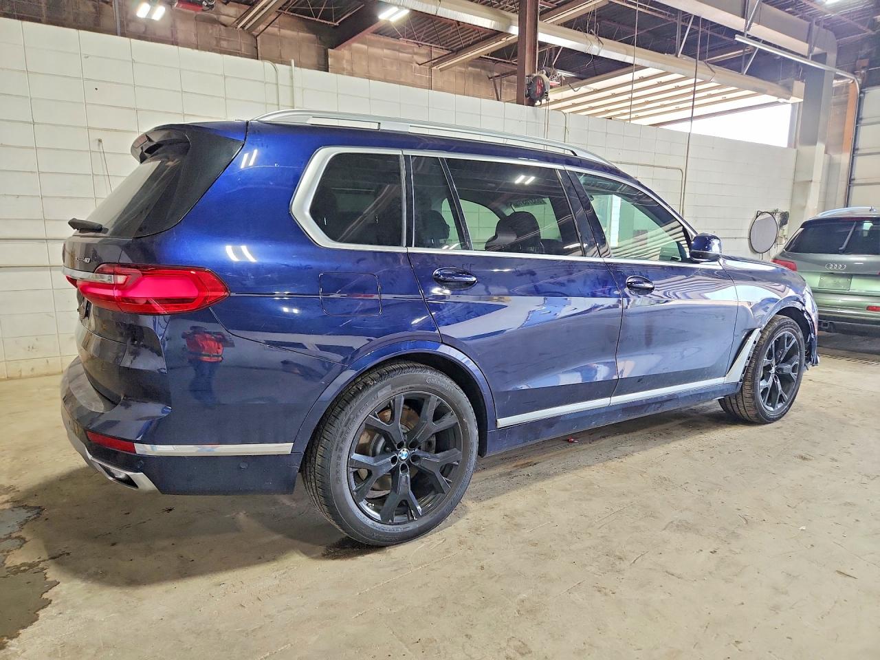 2020 Bmw X7 Xdrive40i Blue vin: 5UXCW2C09L9B40312