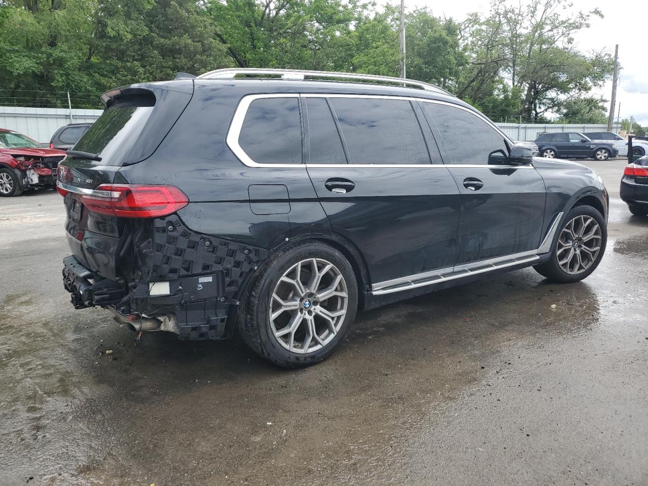 2020 Bmw X7 Xdrive40i Black vin: 5UXCW2C0XL9B94301