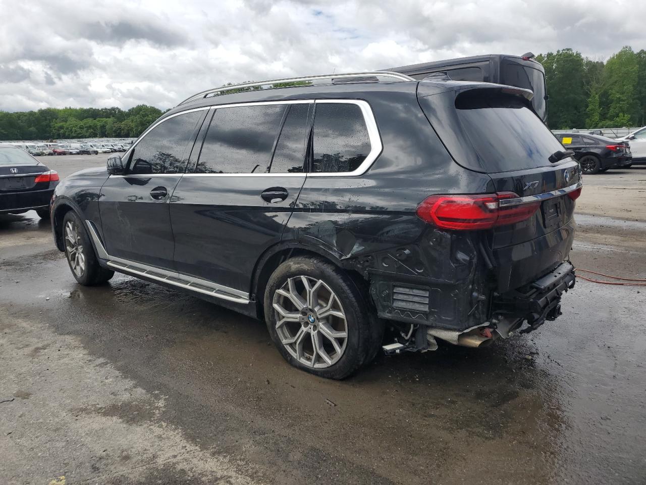 2020 Bmw X7 Xdrive40i Black vin: 5UXCW2C0XL9B94301