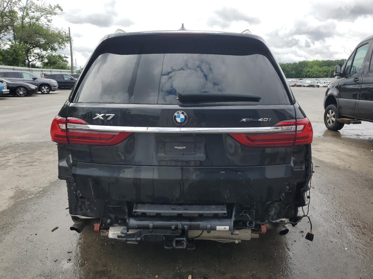 2020 Bmw X7 Xdrive40i Black vin: 5UXCW2C0XL9B94301