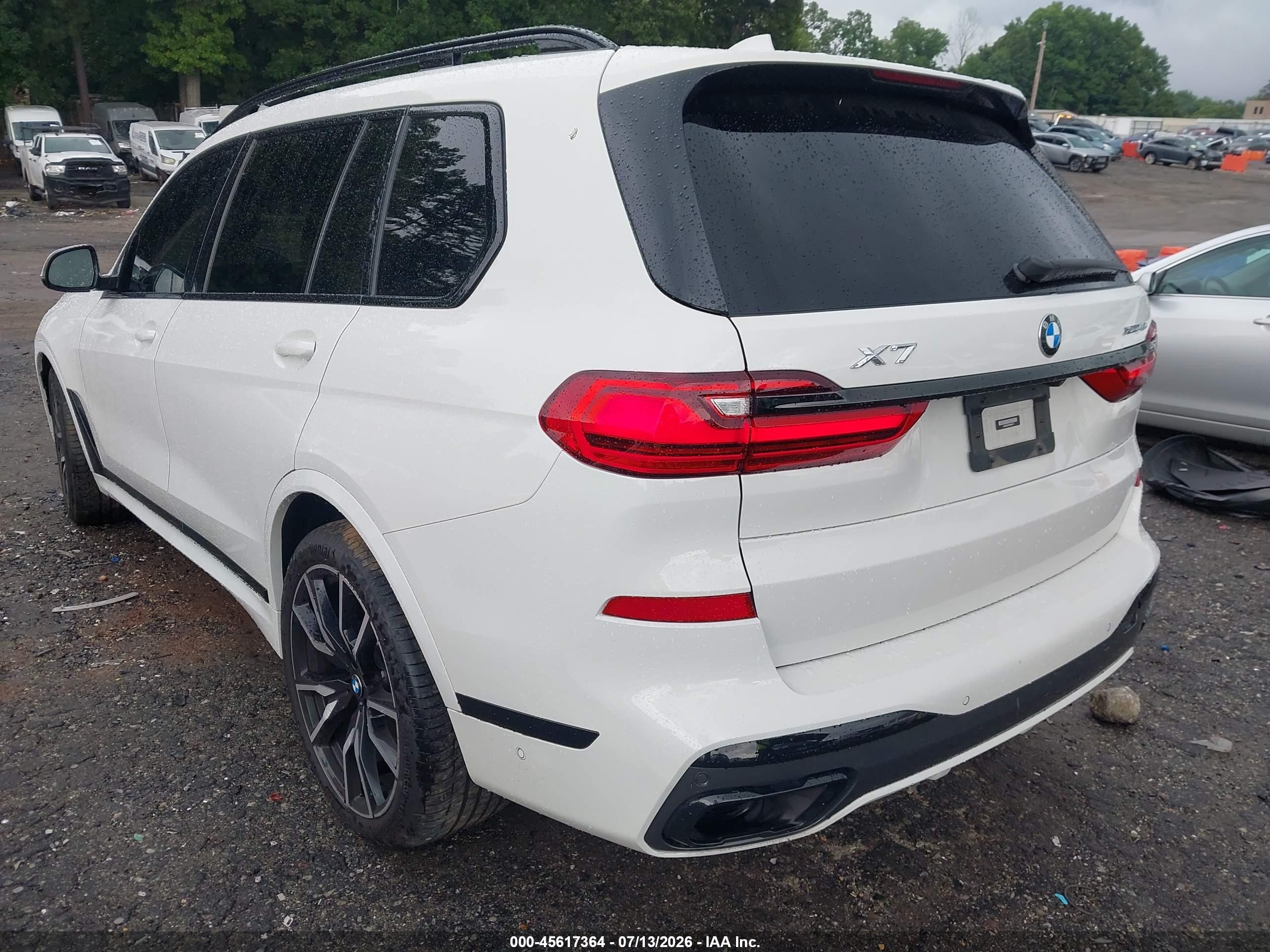 2022 Bmw X7 Xdrive40i White vin: 5UXCW2C0XN9N04317