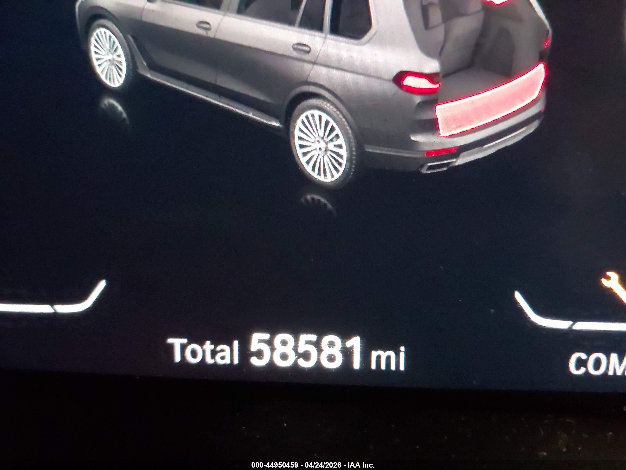 2019 Bmw X7 Xdrive40i Коричневый vin: 5UXCW2C54KLB43437