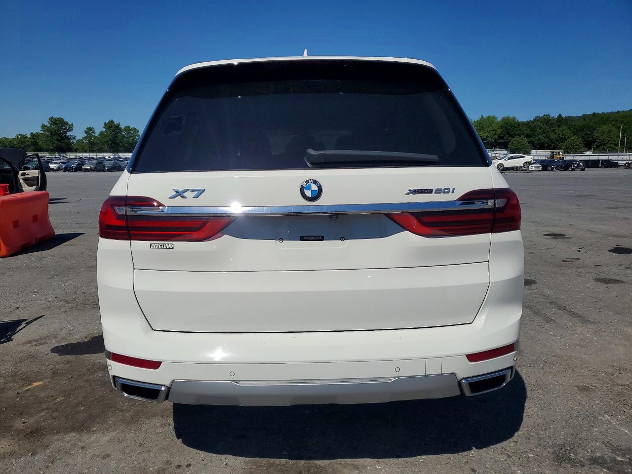 2019 Bmw X7 Xdrive50i White vin: 5UXCX4C53KLS36228