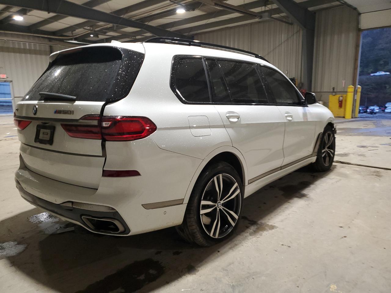 2022 Bmw X7 M50i White vin: 5UXCX6C03N9K57484