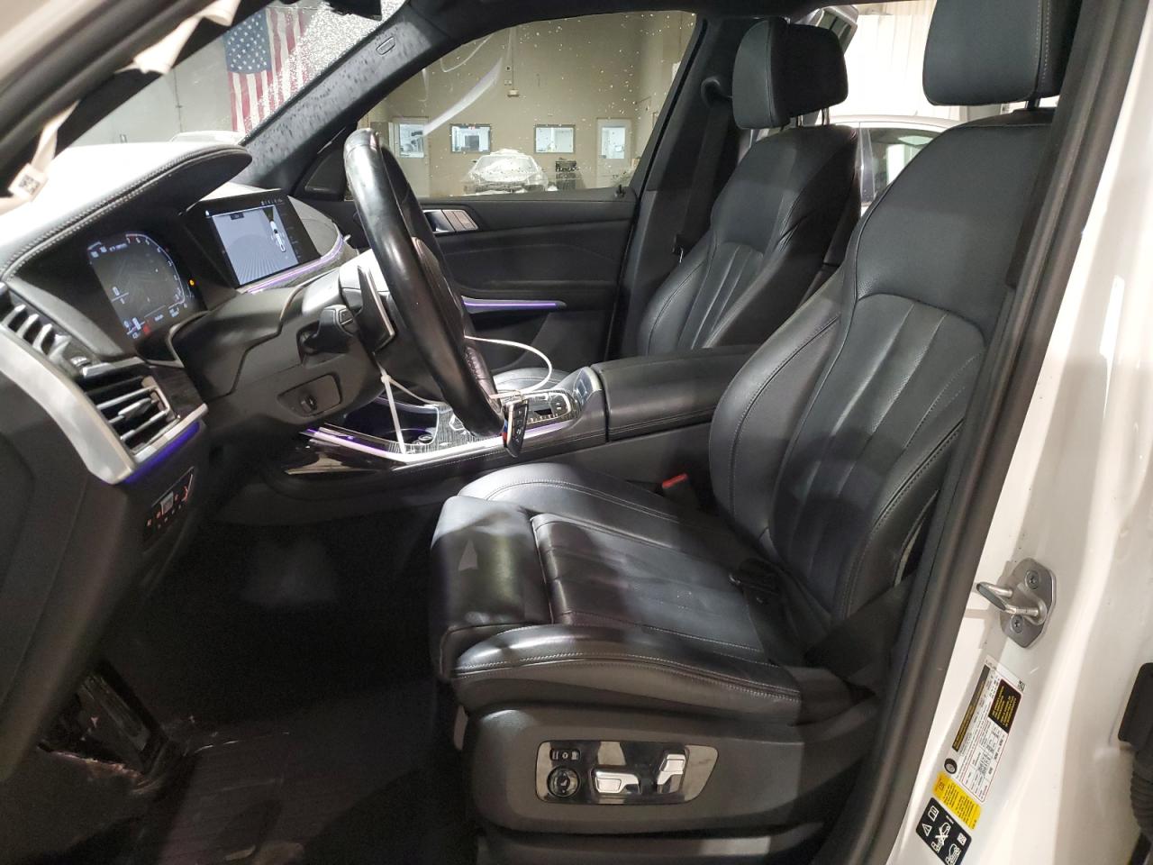 2022 Bmw X7 M50i White vin: 5UXCX6C03N9K57484