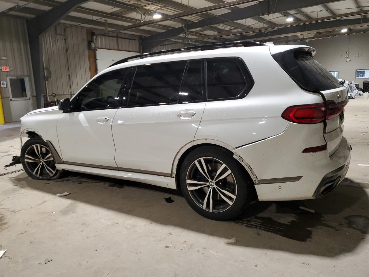 2022 Bmw X7 M50i White vin: 5UXCX6C03N9K57484